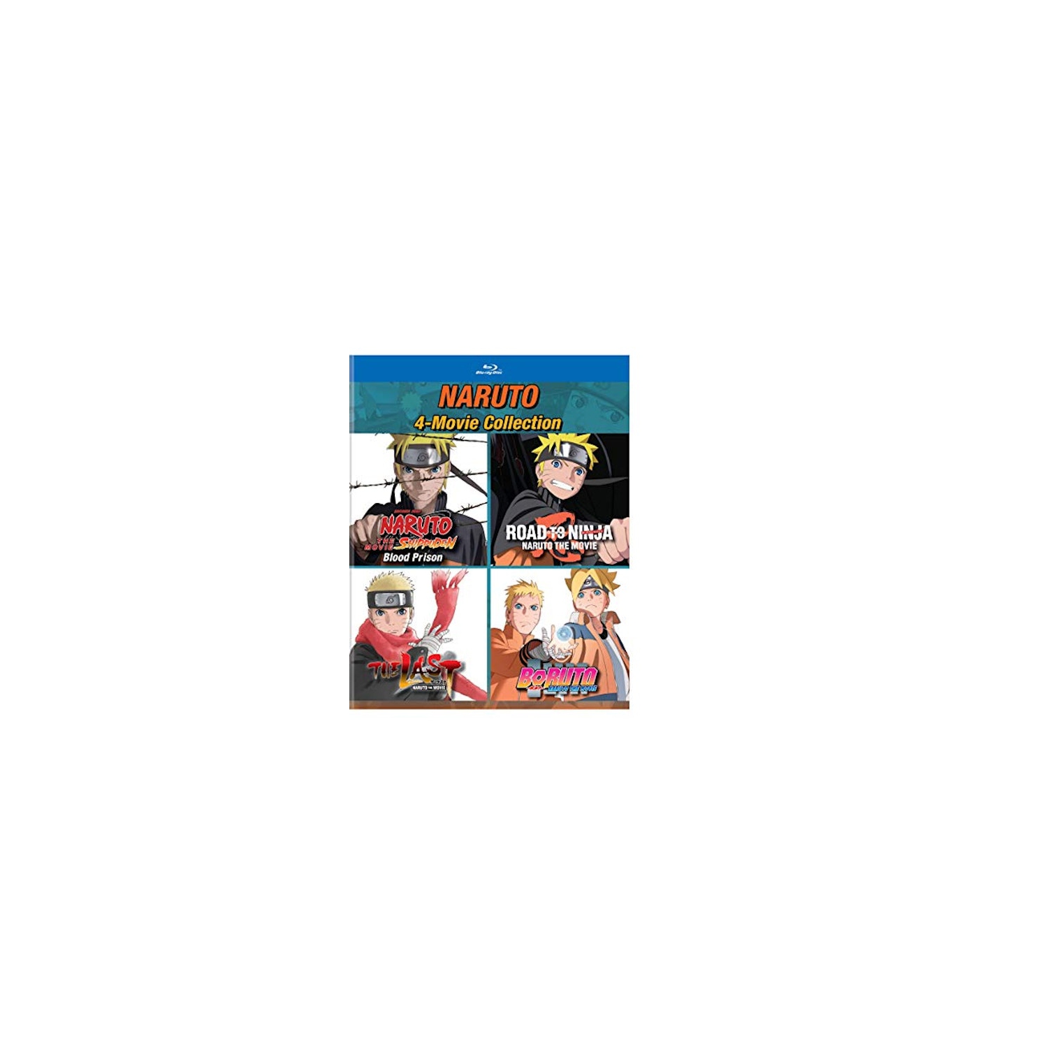 Naruto: 4-Movie Collection [Blu-Ray]