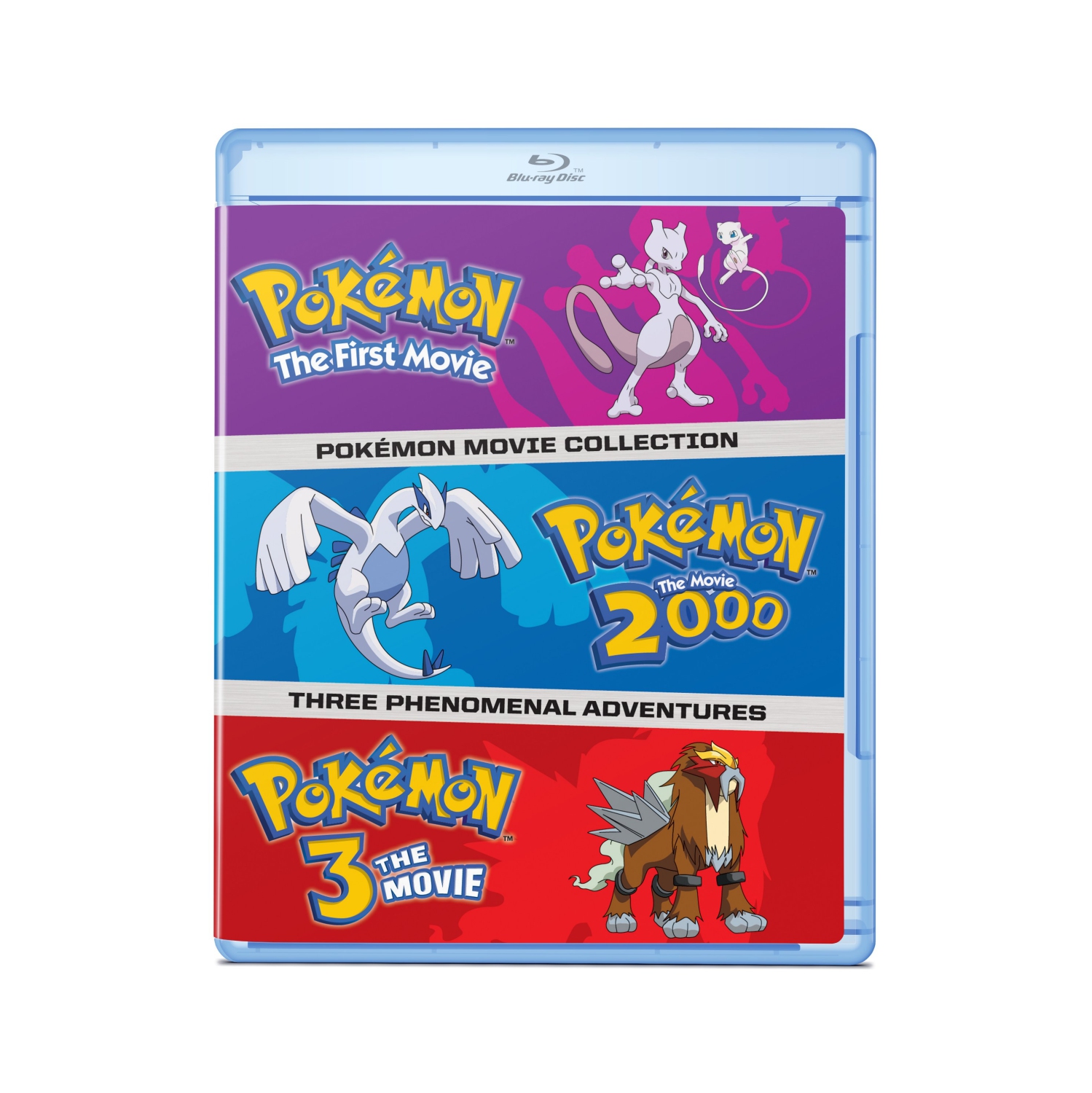 Pokémon - The First Movie/Pokemon - The Movie 2000/Pokémon 3 [Blu-ray]