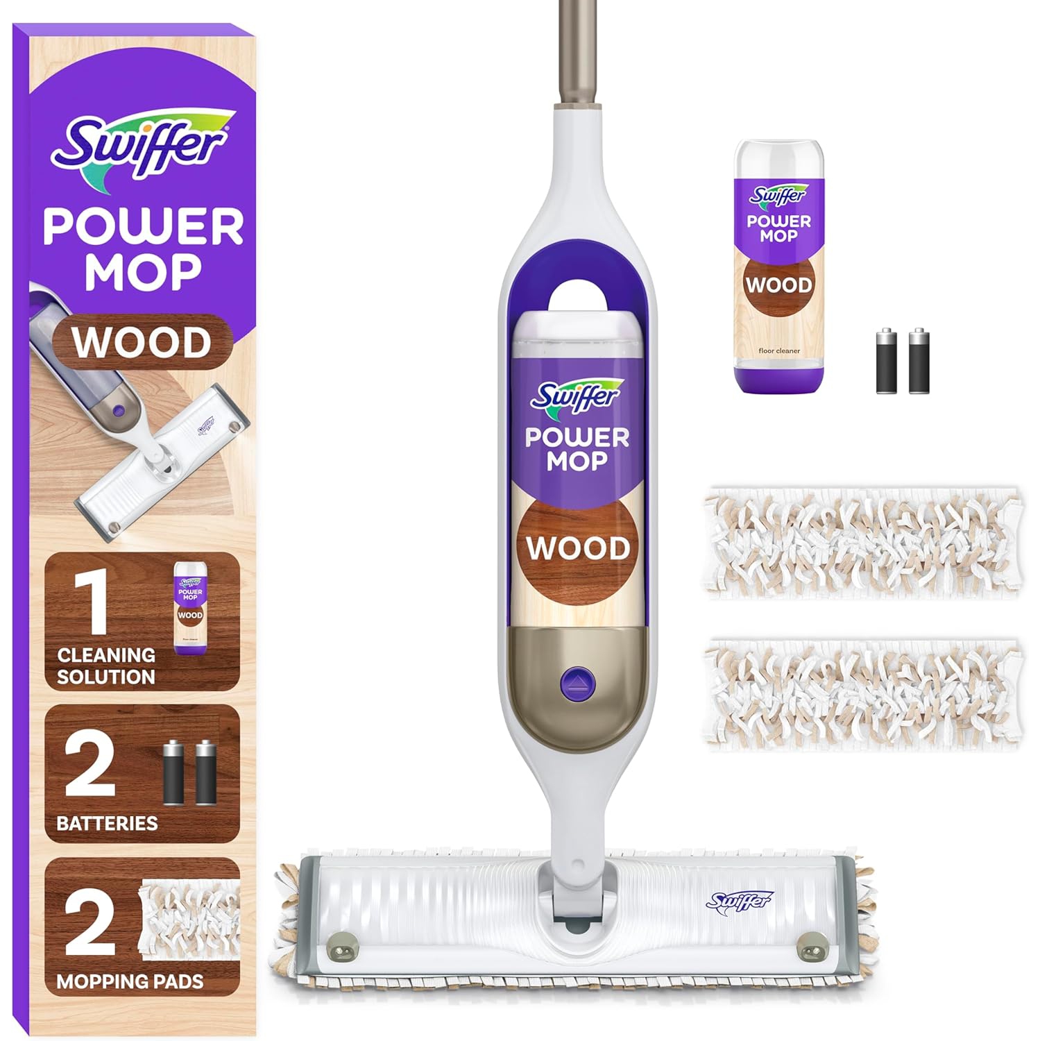 SWIFFER POWERMOP WOOD SIOC STARTER KIT