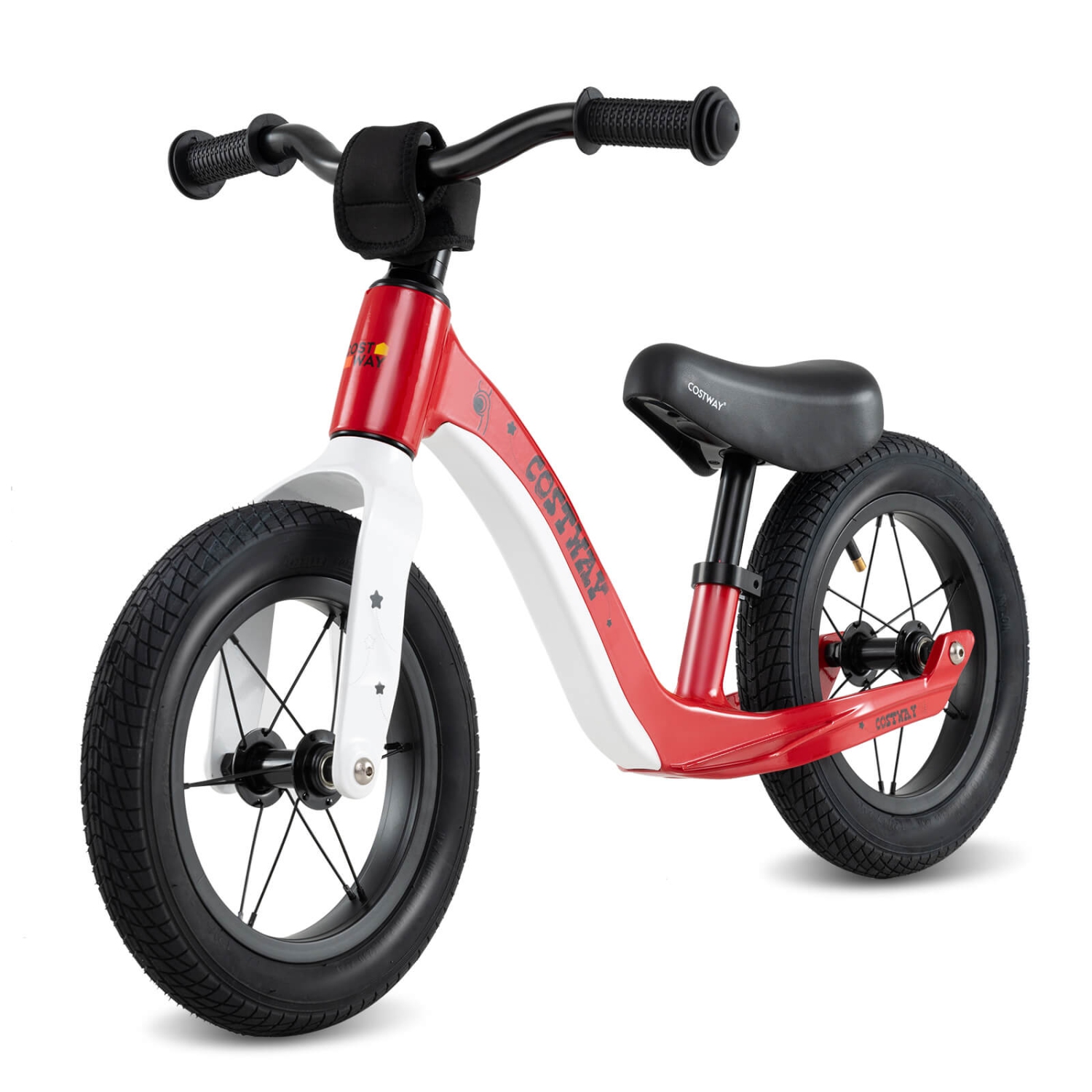 Costway 12 Inch Toddler Balance Bike No Pedal Training Bicycle withAdjustable Seat Height