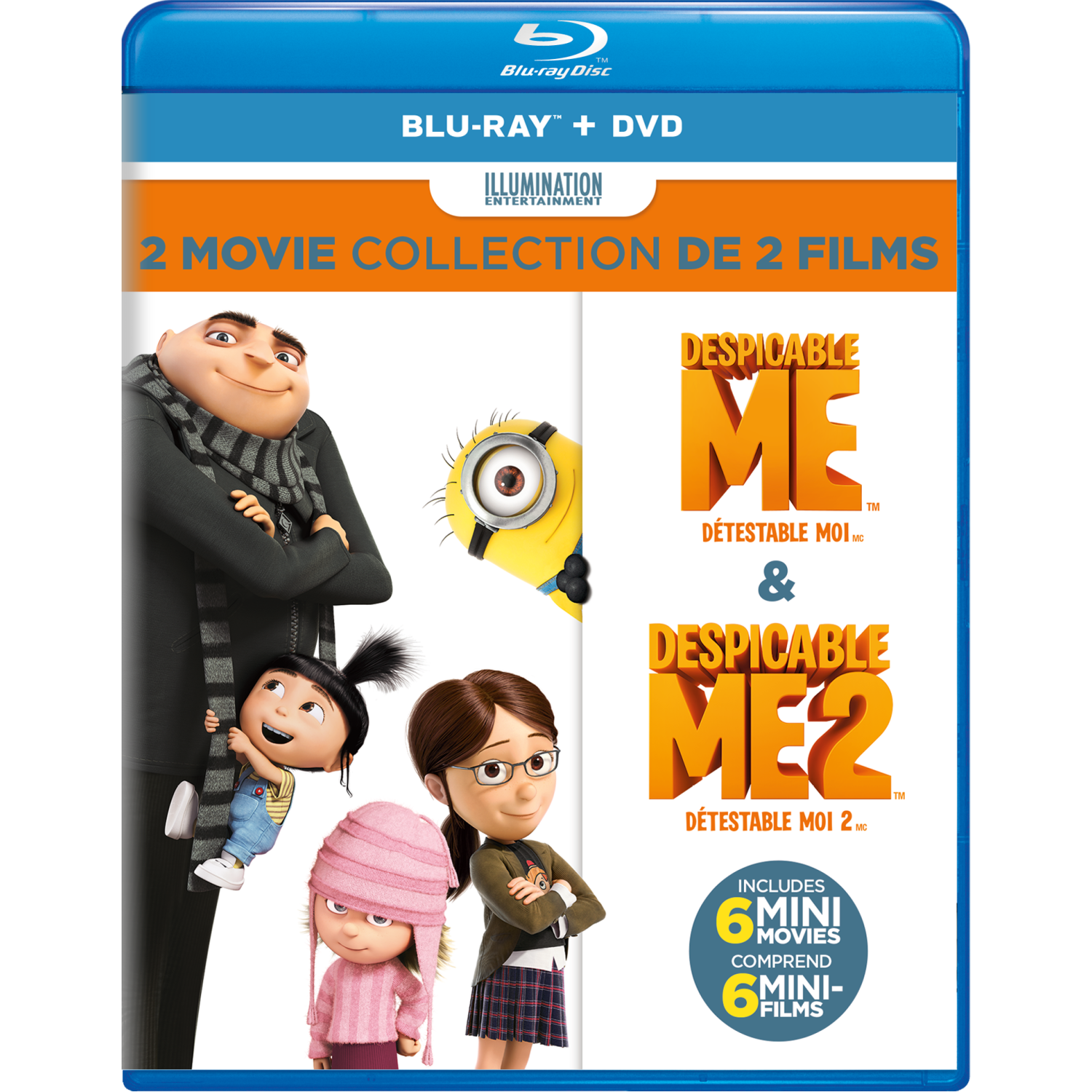 Despicable Me: 2-Movie Collection [DVD]