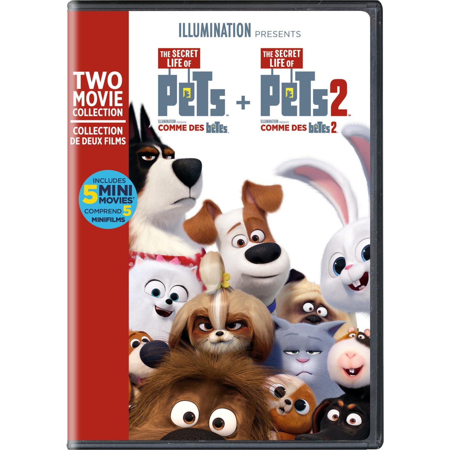 The Secret Life of Pets: 2-Movie Collection [DVD]