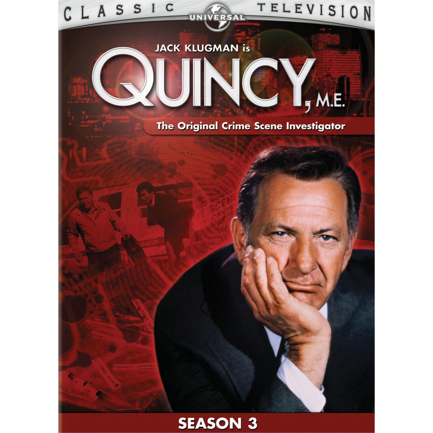 Quincy M.E: Series 3 [DVD]