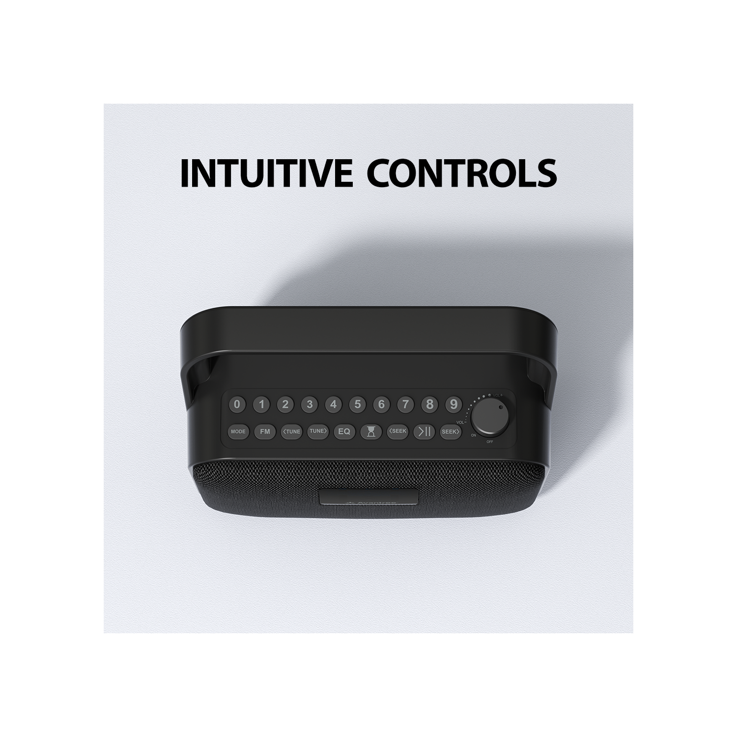 Avantree PowerByte - Portable Powerful 30W Stereo Bluetooth Speakers with Digital FM Radio & SD Card Player, 20hr Rechargeable Playtime, and Extended