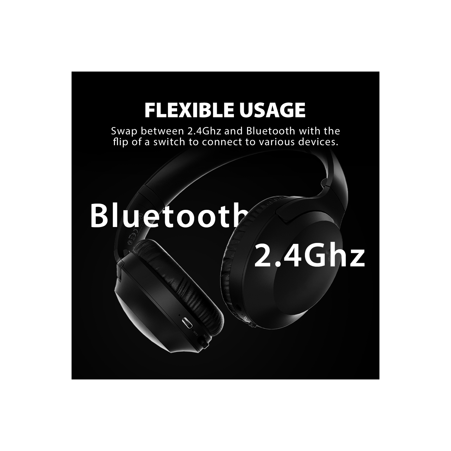 Avantree Opera Plus - Wireless Headphones for TV Watching with Cinema & Clear Dialogue Modes, Enhanced Volume for Seniors, Opt & AUX Support, 164ft,