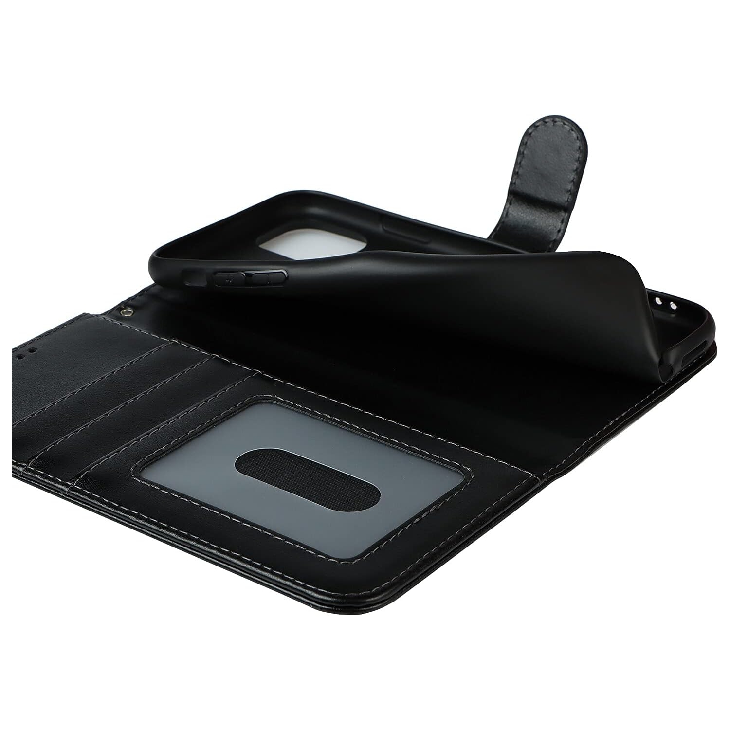 iPhone 11 Pro Wallet Case,Premium Leather Card Holder Card Slot Magnetic Closure Flip Kickstand Women Wallet