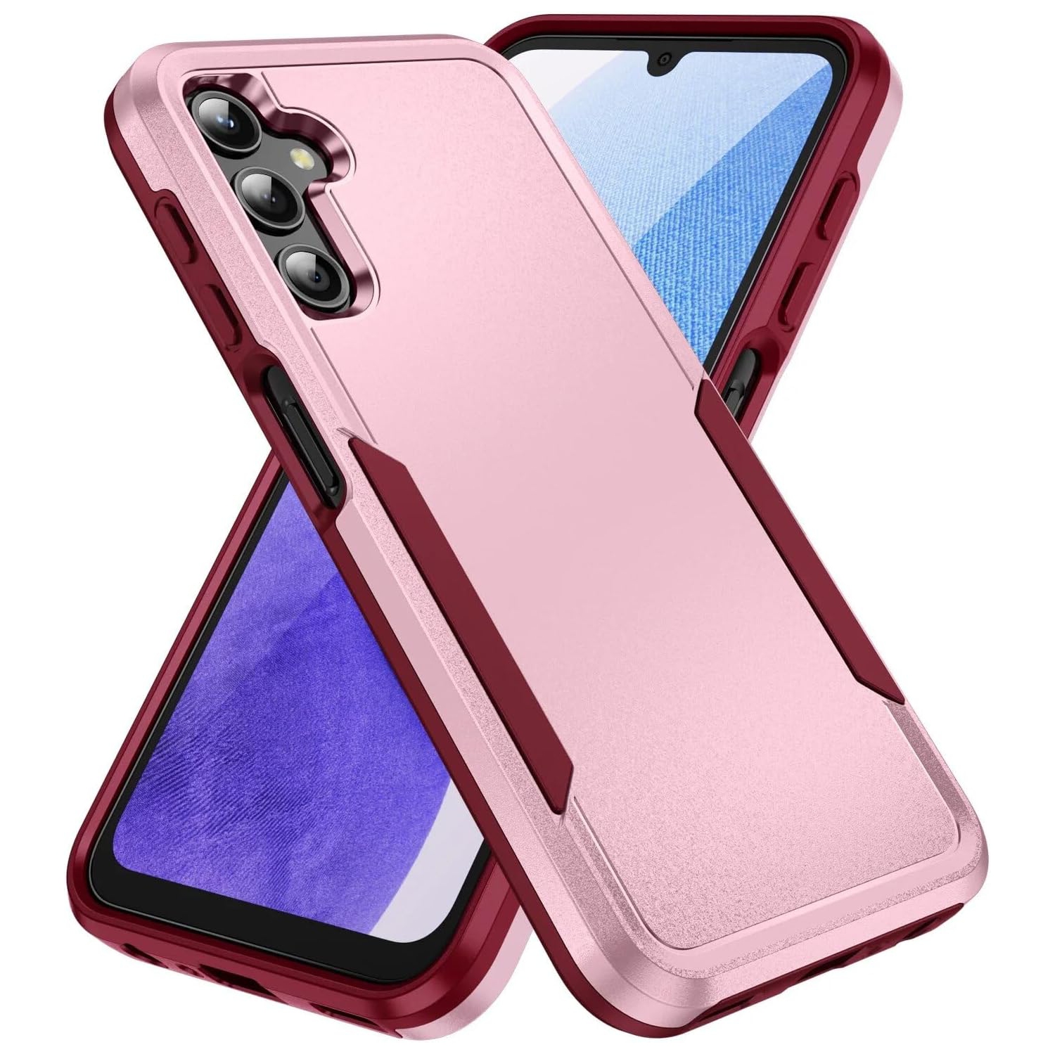 [Defender] Case for Samsung Galaxy A54 5G, Durable Hard [Shockproof] Heavy Duty Bumper Cover