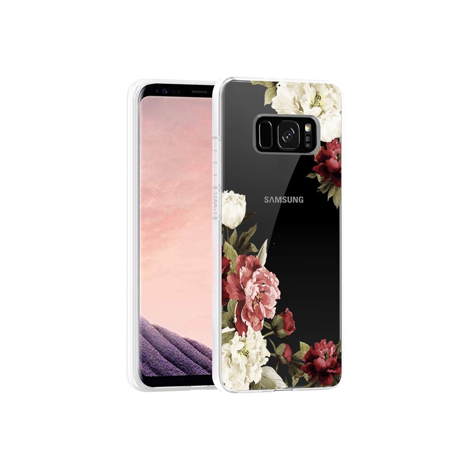 Étui pour Galaxy S8 plus, Galaxy S8+ plus, étui pour Samsung S8 plus, étui mince antichoc transparent