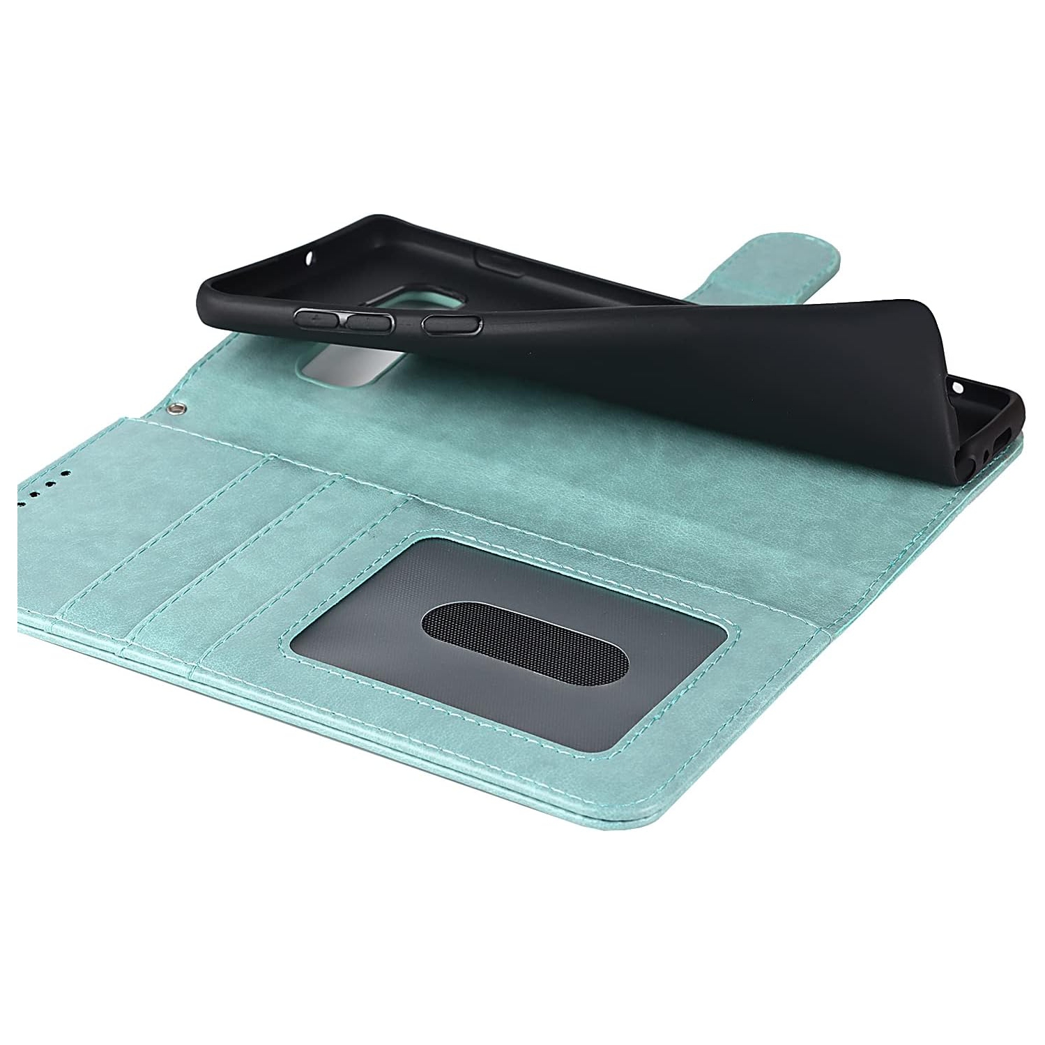 Samsung Galaxy S10 Plus Wallet Case,Premium Leather Card Holder Card Slot Magnetic Closure Flip Kickstand Women