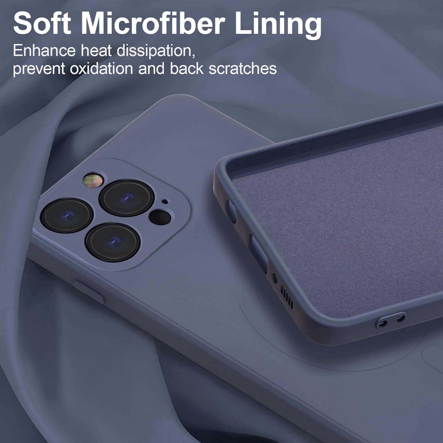 Magnetic Case for iPhone 15 Pro Max 6.7 inch, Built-in Magnets Phone Case Compatible with Magsafe Faster