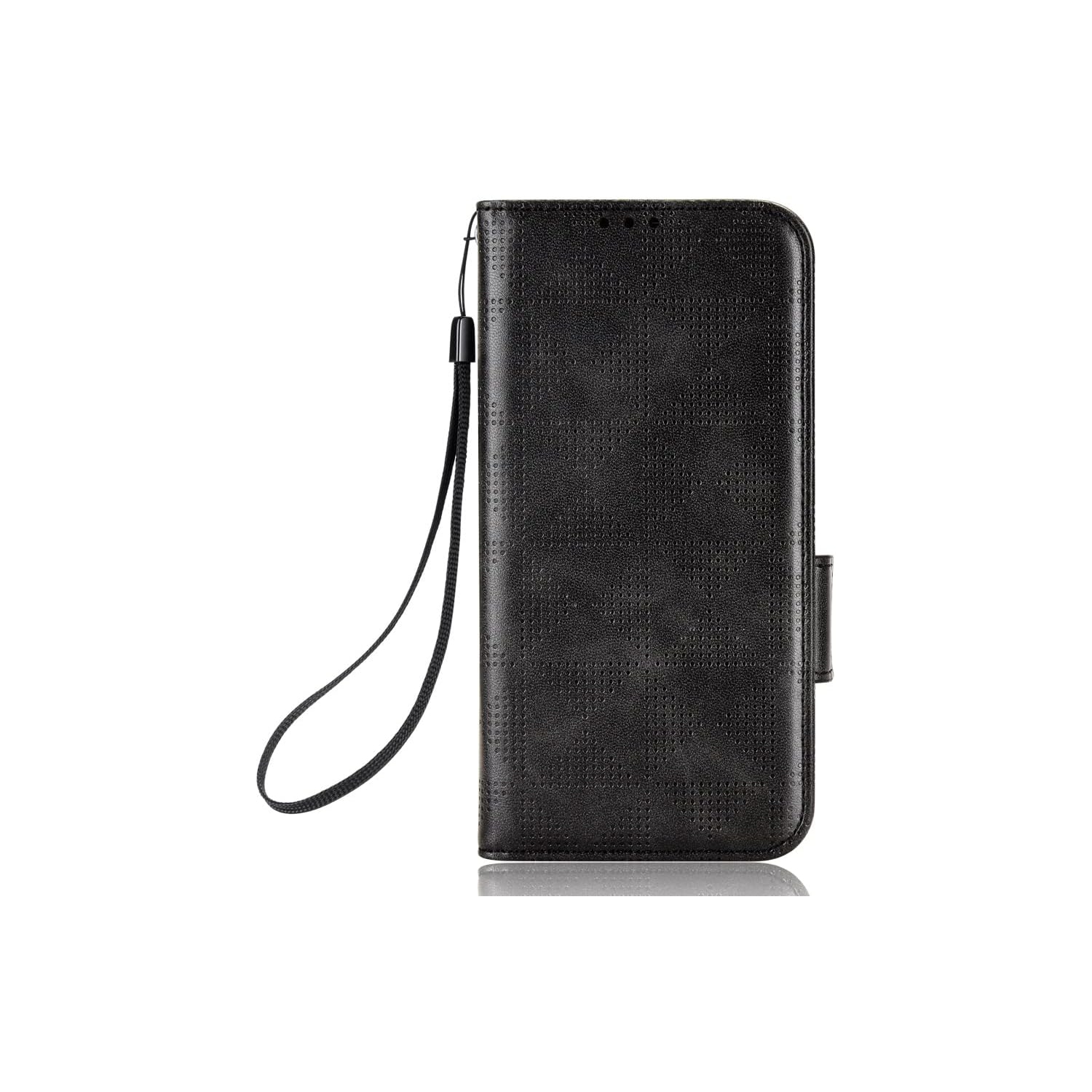 Case for Oppo Realme C55 4G RMX3710 Leather Flip Stand Case Cover,Case for Oppo Realme C55 Case Cover Black