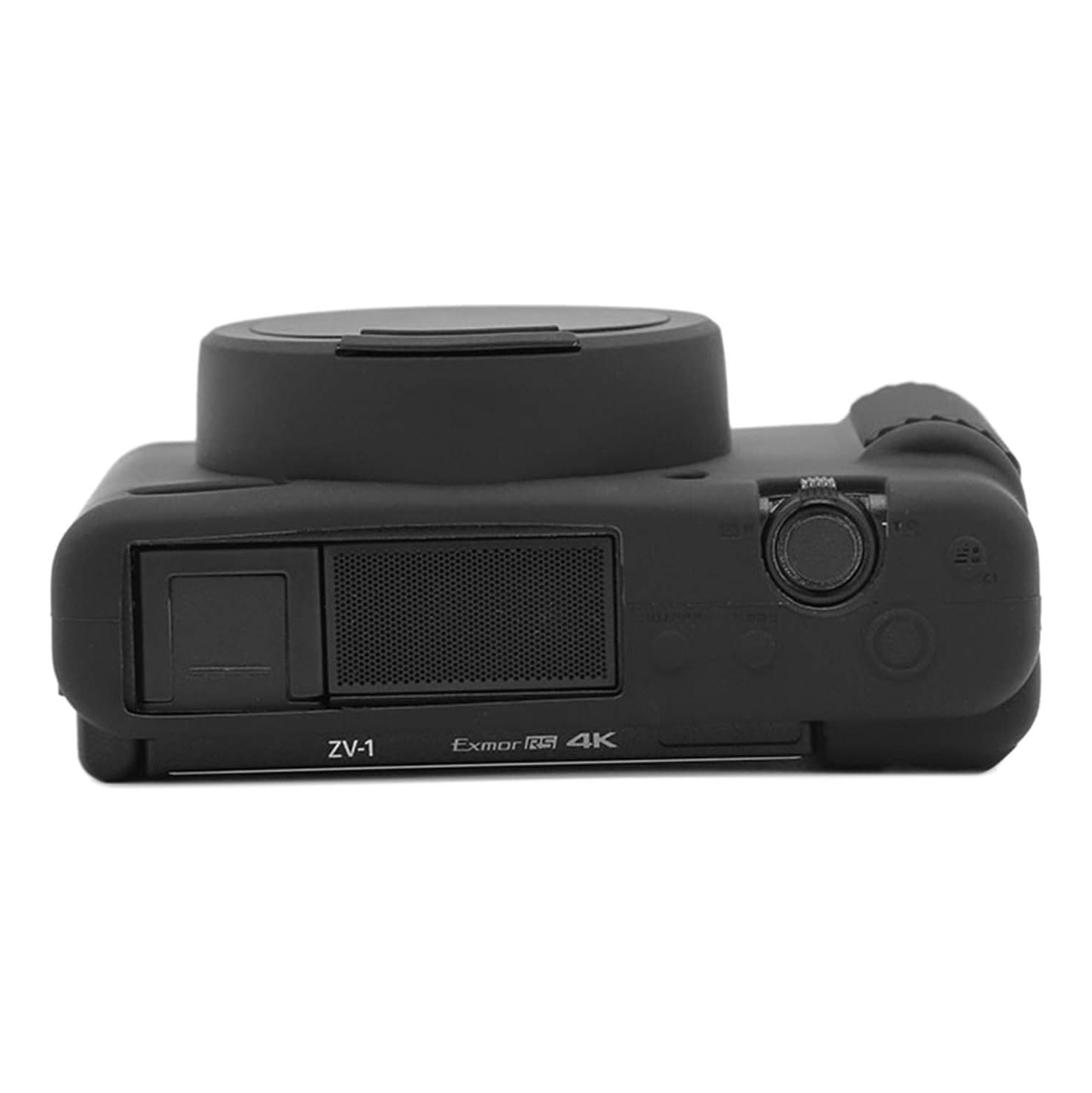 ZV-1 Case, Soft Silicone Protective Case for Sony ZV-1 ZV1 Digital Camera, Lightweight ZV1 Camera Case - Black