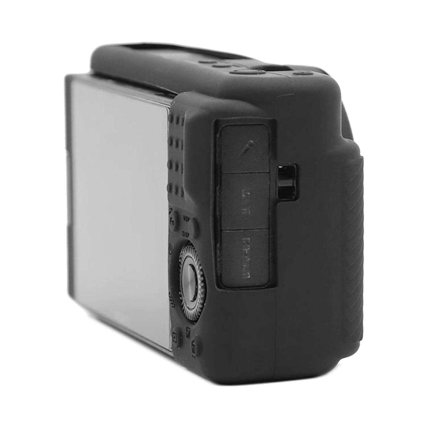 ZV-1 Case, Soft Silicone Protective Case for Sony ZV-1 ZV1 Digital Camera, Lightweight ZV1 Camera Case - Black