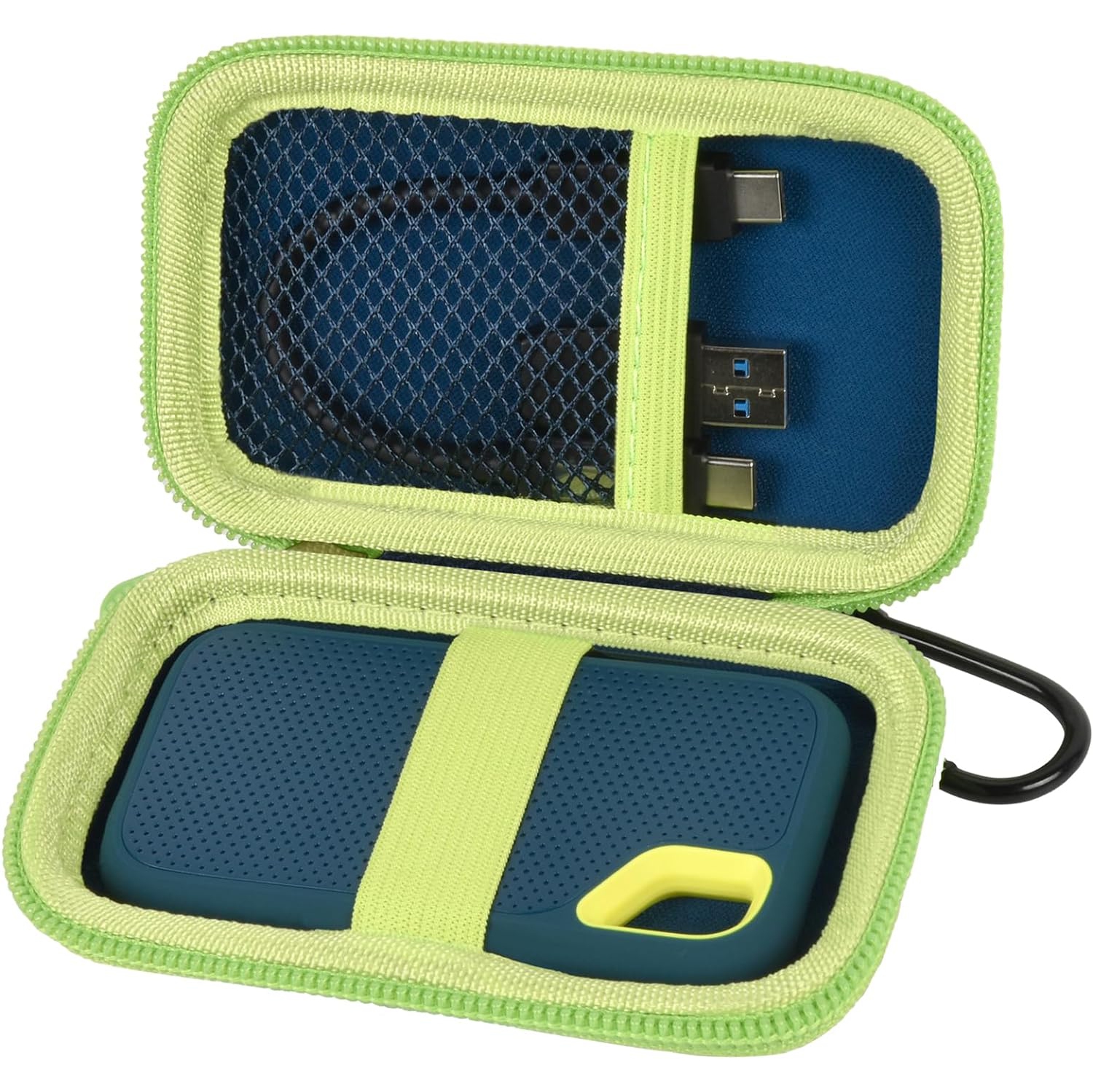 Case Compatible with SanDisk 1TB 2TB 500GB Extreme Portable SSD, Fits for SanDisk PRO External Solid State Drive, Hard