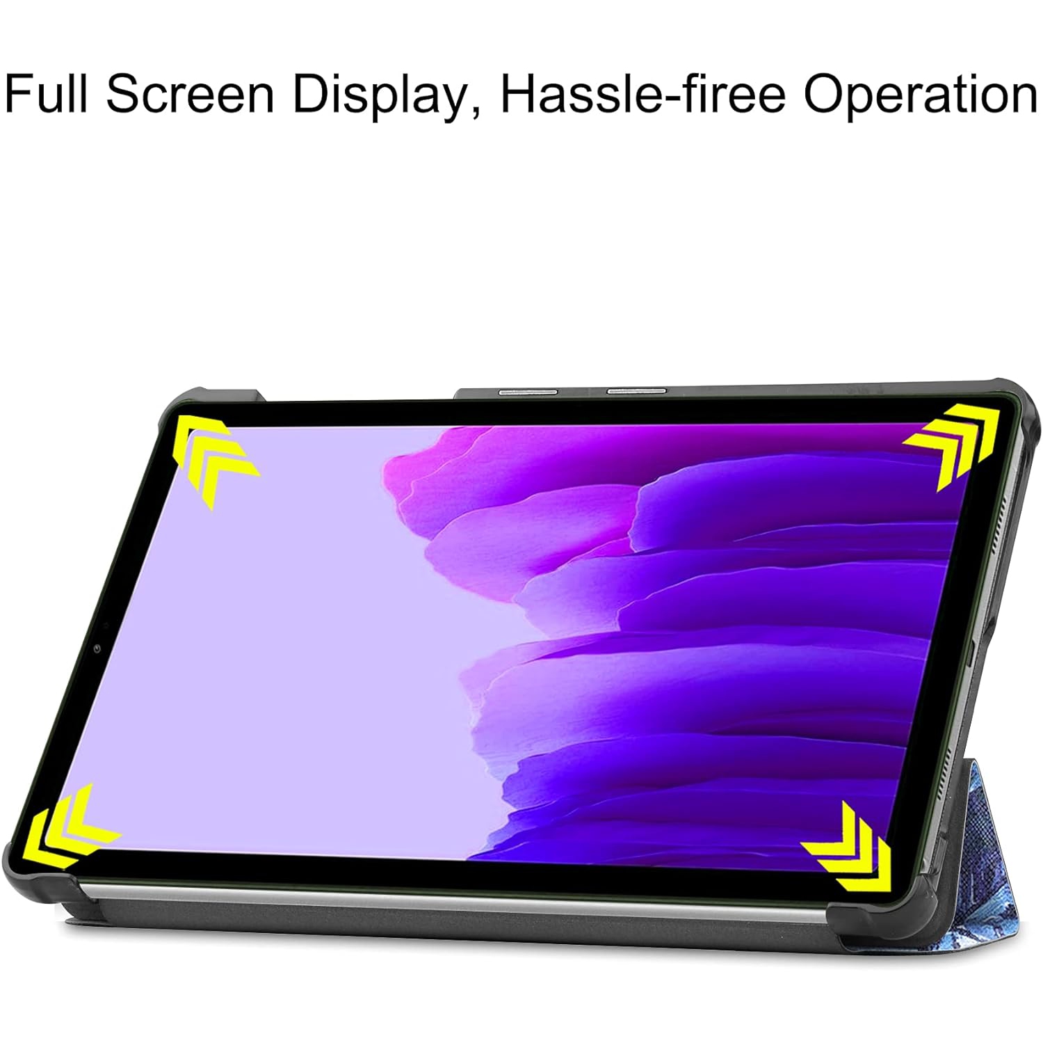 Slim Case for Samsung Galaxy Tab A7 Lite 8.7'' Case 2021 Model, Shock Proof Trifold Stand Slim