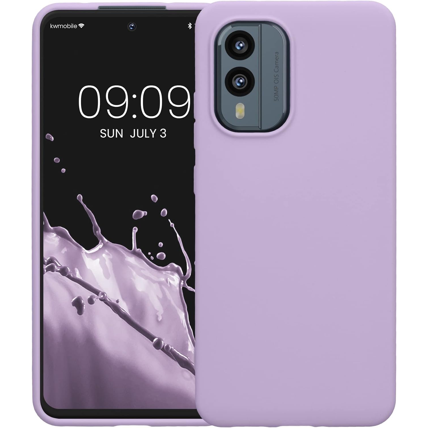 Case Compatible with Nokia X30 5G Case - Soft Slim Protective TPU Silicone Cover - Lavender