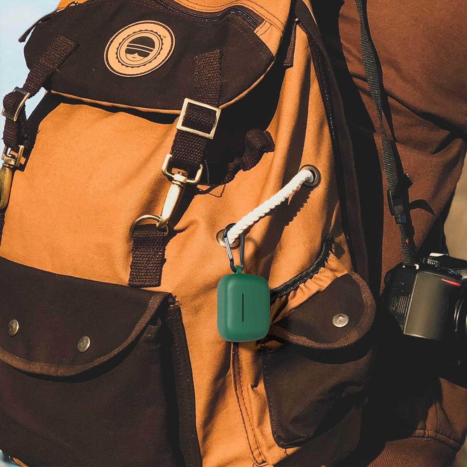 Silicone Case Cover Compatible with Sennheiser CX 500BT True Wireless Earbuds, Earphones Skin Cover, Protective