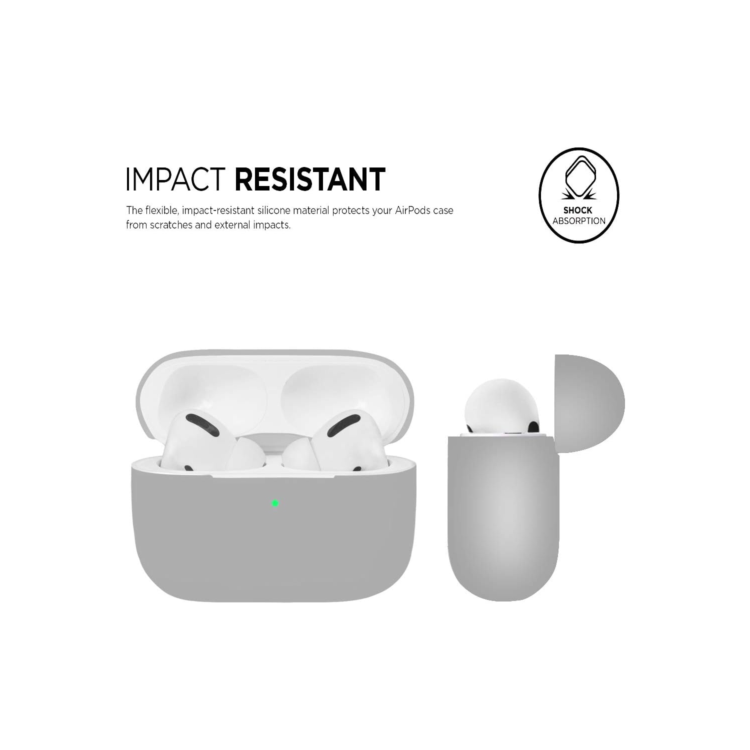 Airpods Pro Case, Protective Ultra-Thin Soft Silicone Shockproof Non-Slip Protection Accessories Cover Case