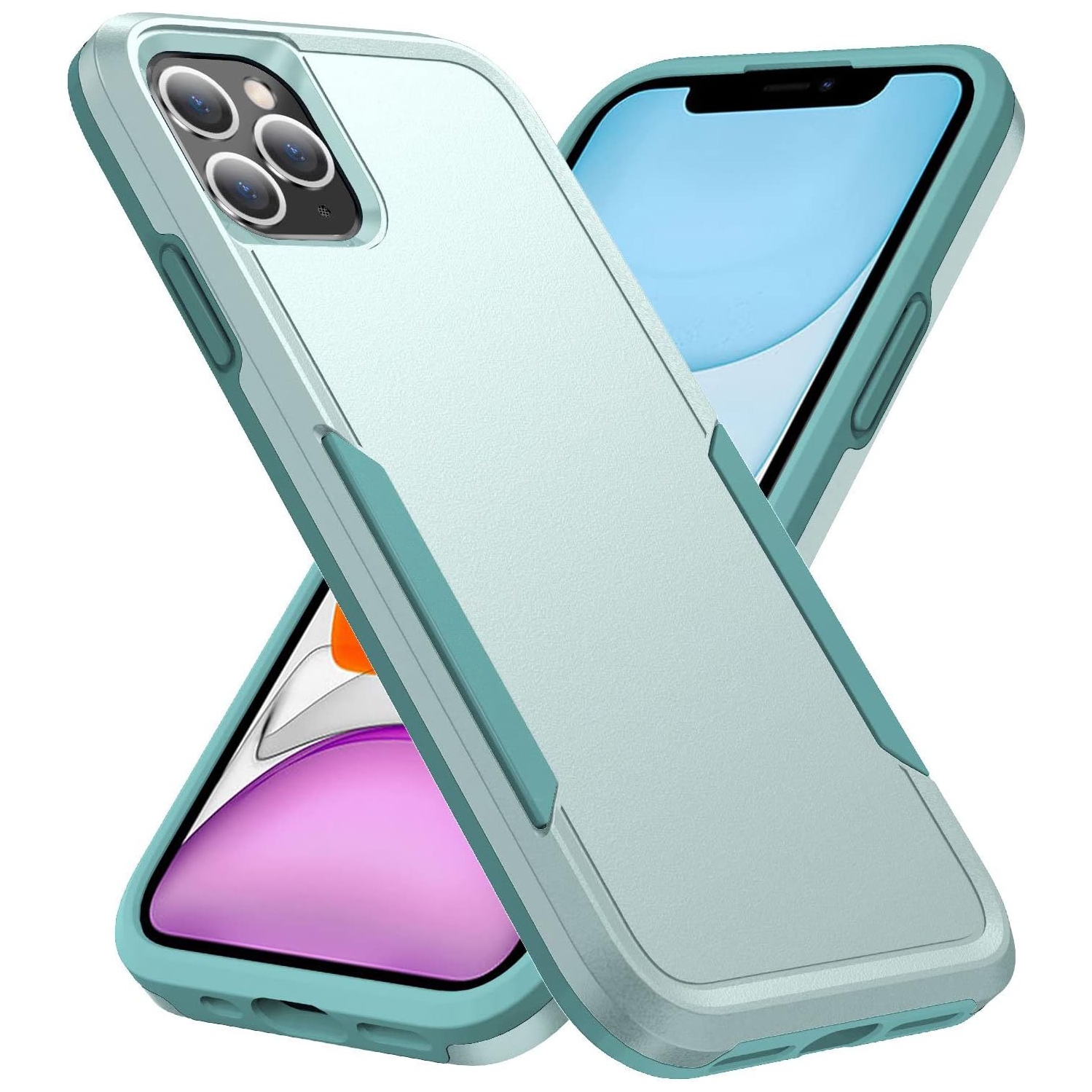 [Defender] Case for iPhone 11 Pro Max, Durable Hard [Shockproof] Heavy Duty Bumper Cover