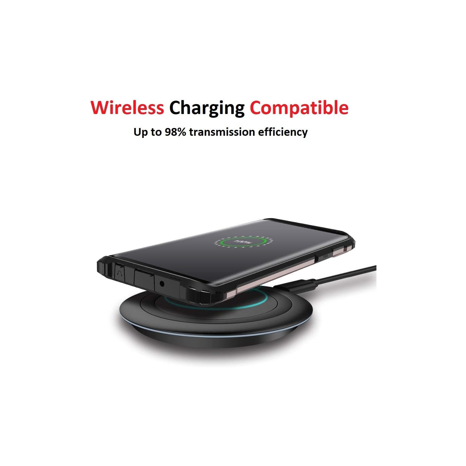 [Armor] Étui pour Samsung Galaxy S9, robuste [4 coins antichocs Protection] pare-chocs