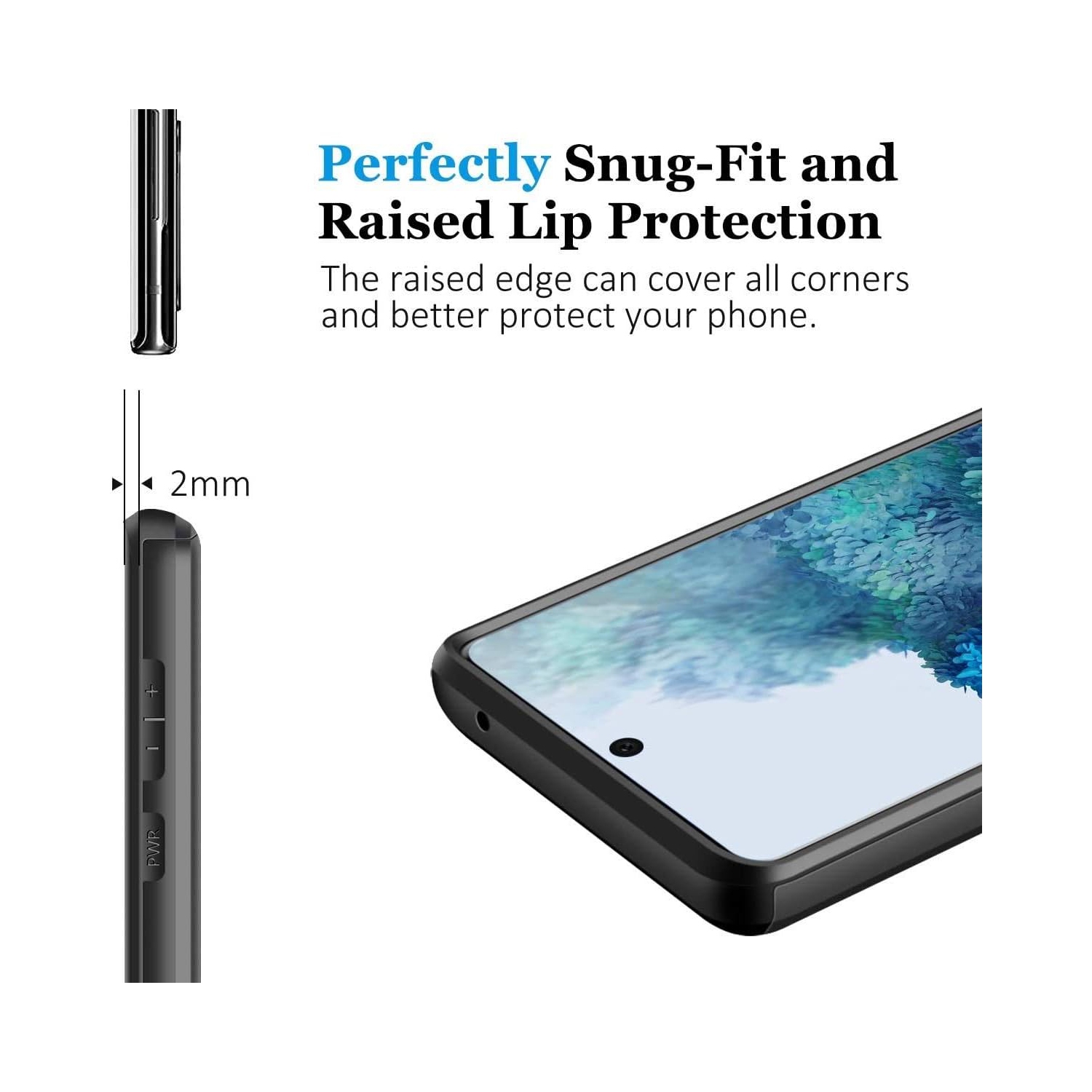 [Wallet Armor] Étui protecteur robuste pour Galaxy S20 de Samsung résistant aux chocs [Credit Card Holder]