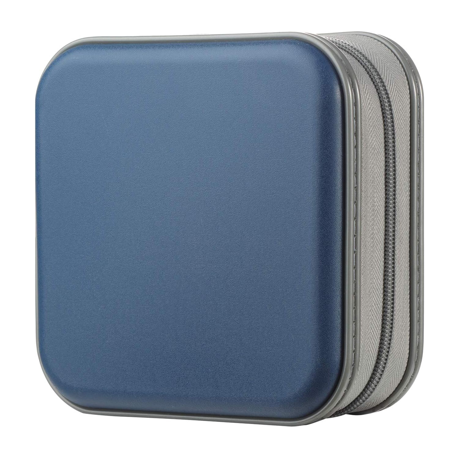 CD Case, 48 Capacity Hard Plastic DVD Case Holder Organizer Storage Bag Portable Game Music Movie CD Disc