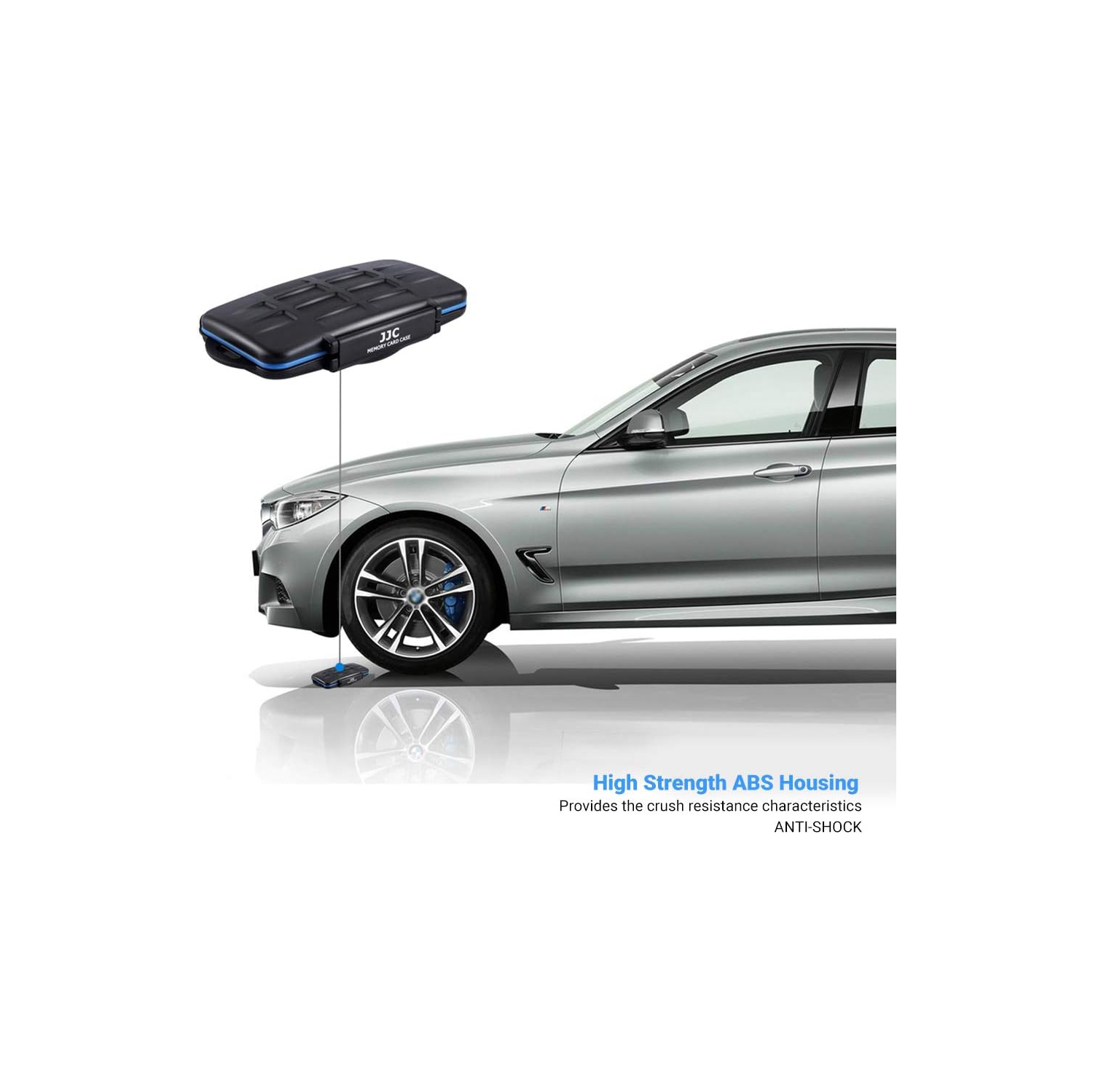 36 fentes; Étui pour cartes SD; Étui pour cartes microSD; porte-cartes CF; espace de stockage pour cartes microSD de 18 Go; Carte SD de 12 Go