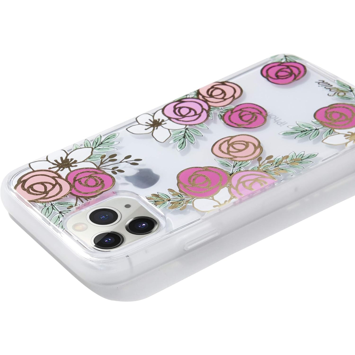 Gatsby Rose Case for iPhone 11 Pro [Military Drop Test Certified] Protective Clear Series for Apple