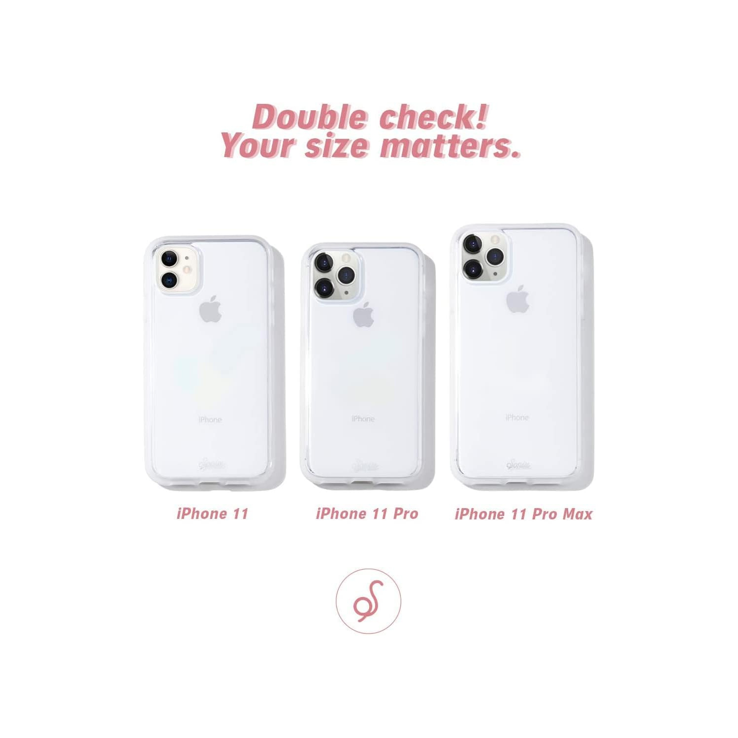 Gatsby Rose Case for iPhone 11 Pro [Military Drop Test Certified] Protective Clear Series for Apple