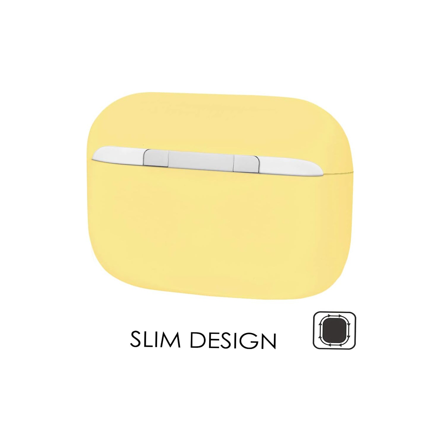 Airpods Pro Case, Protective Ultra-Thin Soft Silicone Shockproof Non-Slip Protection Accessories Cover Case