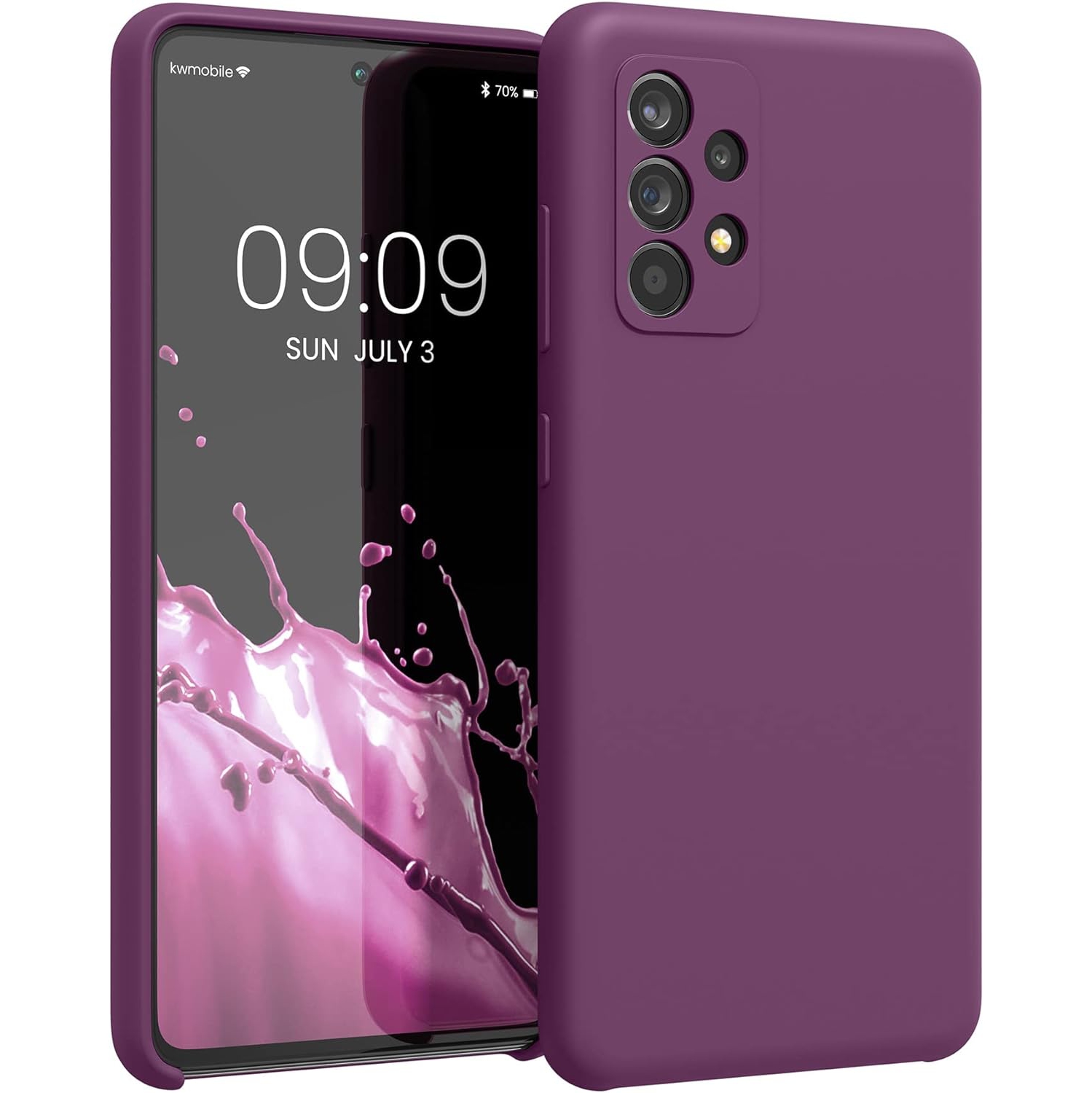 Case Compatible with Samsung Galaxy A52 / A52 5G / A52s 5G Case - TPU Silicone Phone Cover with Soft Finish -