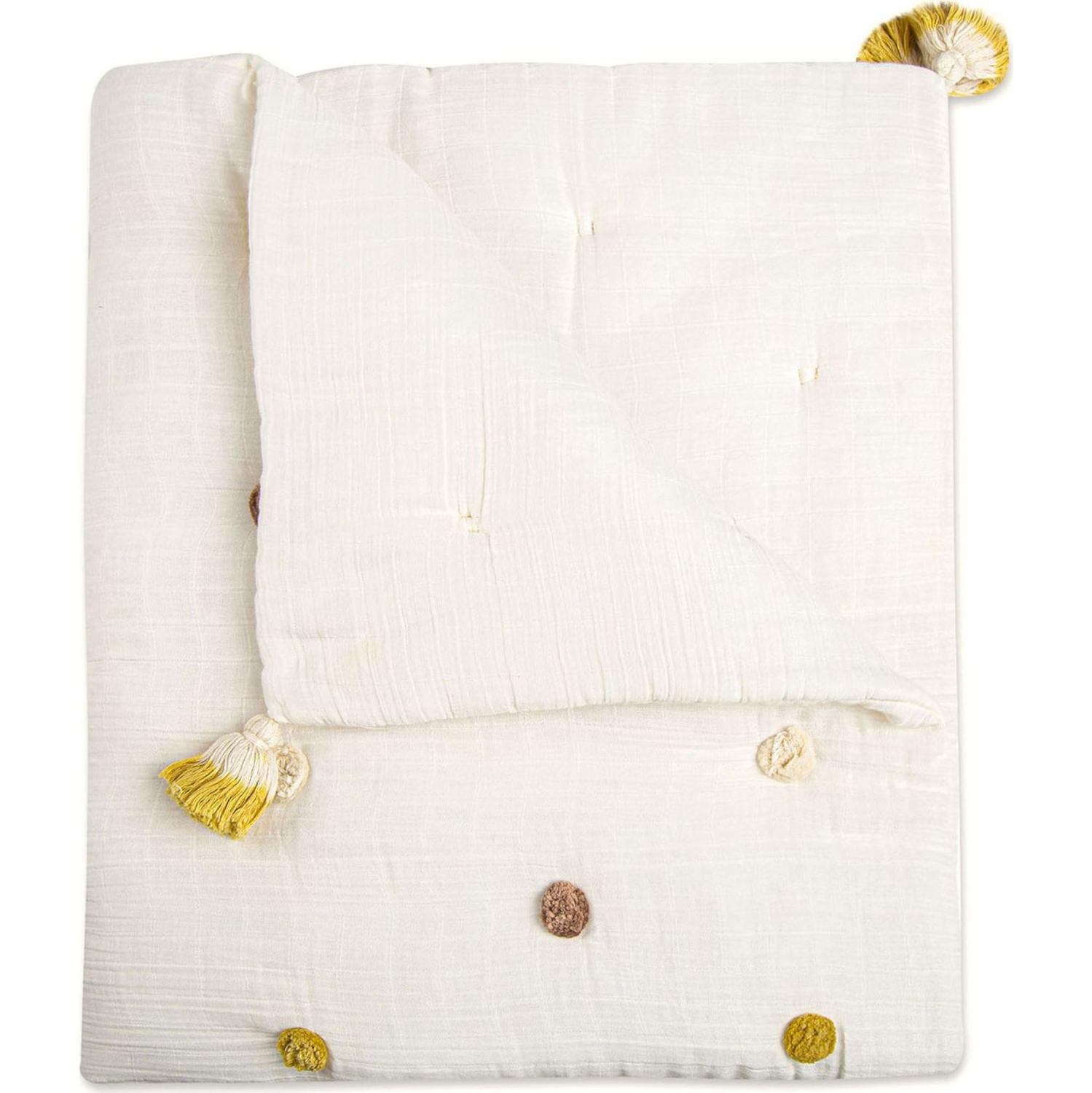 Couverture matelassée Pom Pom Pom de Crane Baby - Kendi