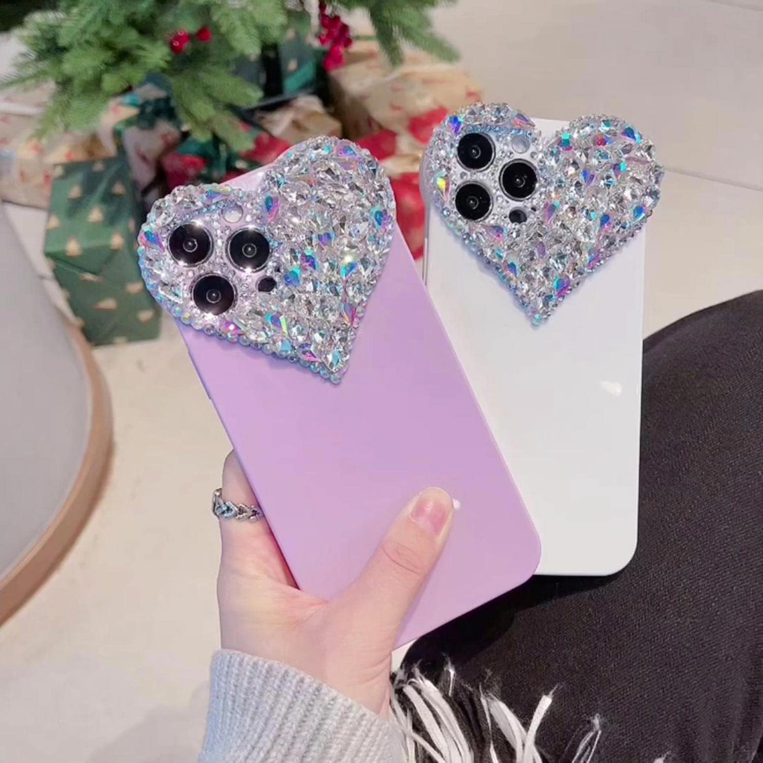 Glitter Case for iPhone 15 Pro Max 6.7”, Cute Sparkle Shiny Bling Phone TPU Bumper Cover with Girly Bling