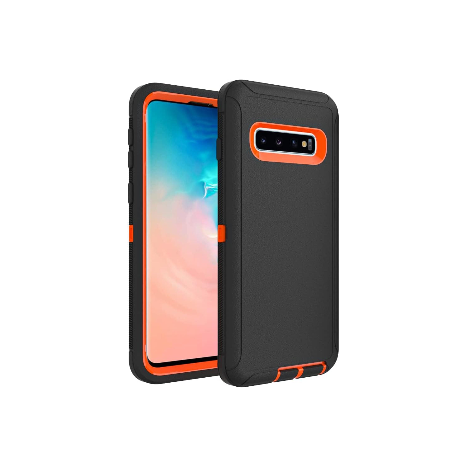 Case for Galaxy S10 Plus, Heavy-Duty Tough Rugged Shockproof Drop Protective Cover Cases for Samsung Galaxy S10