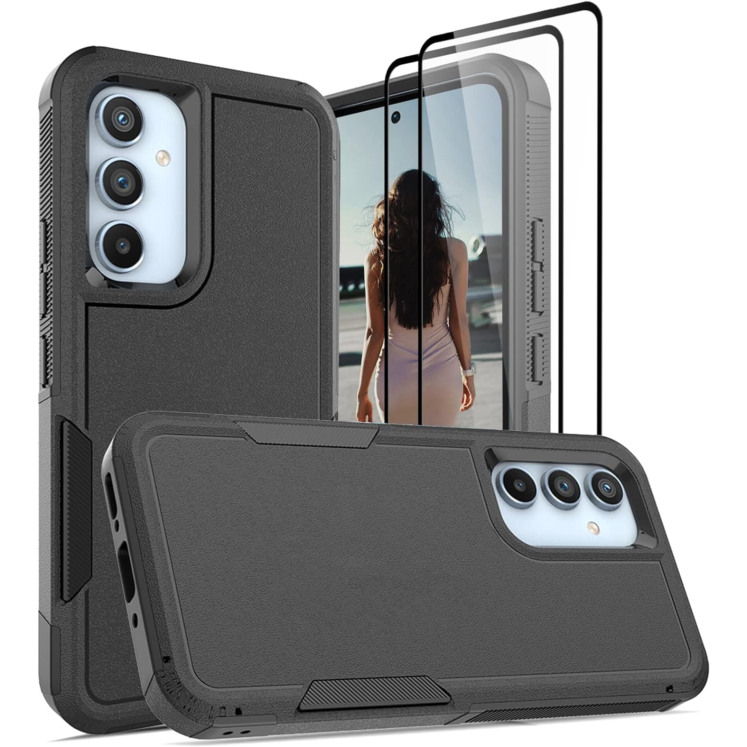 for Samsung Galaxy A54 5G Case, Military Grade Drop Proof Anti Scratch Non Slip Enhance Grip Shockproof Full