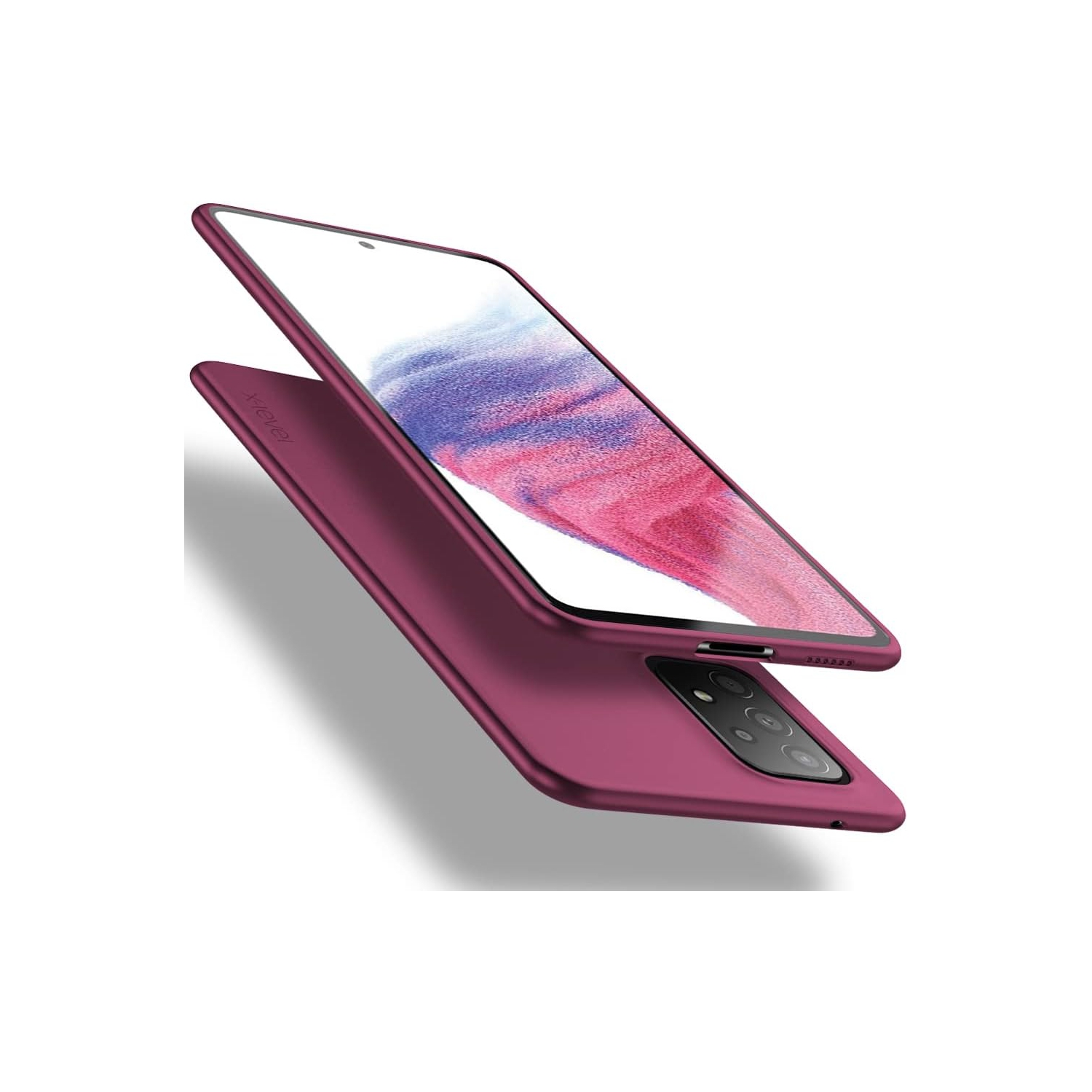 Étui mince pour Galaxy A53 5G de Samsung [série Guardian] Étui souple en TPUR ultramince A53 5G lumière arrière pour étui de téléphone