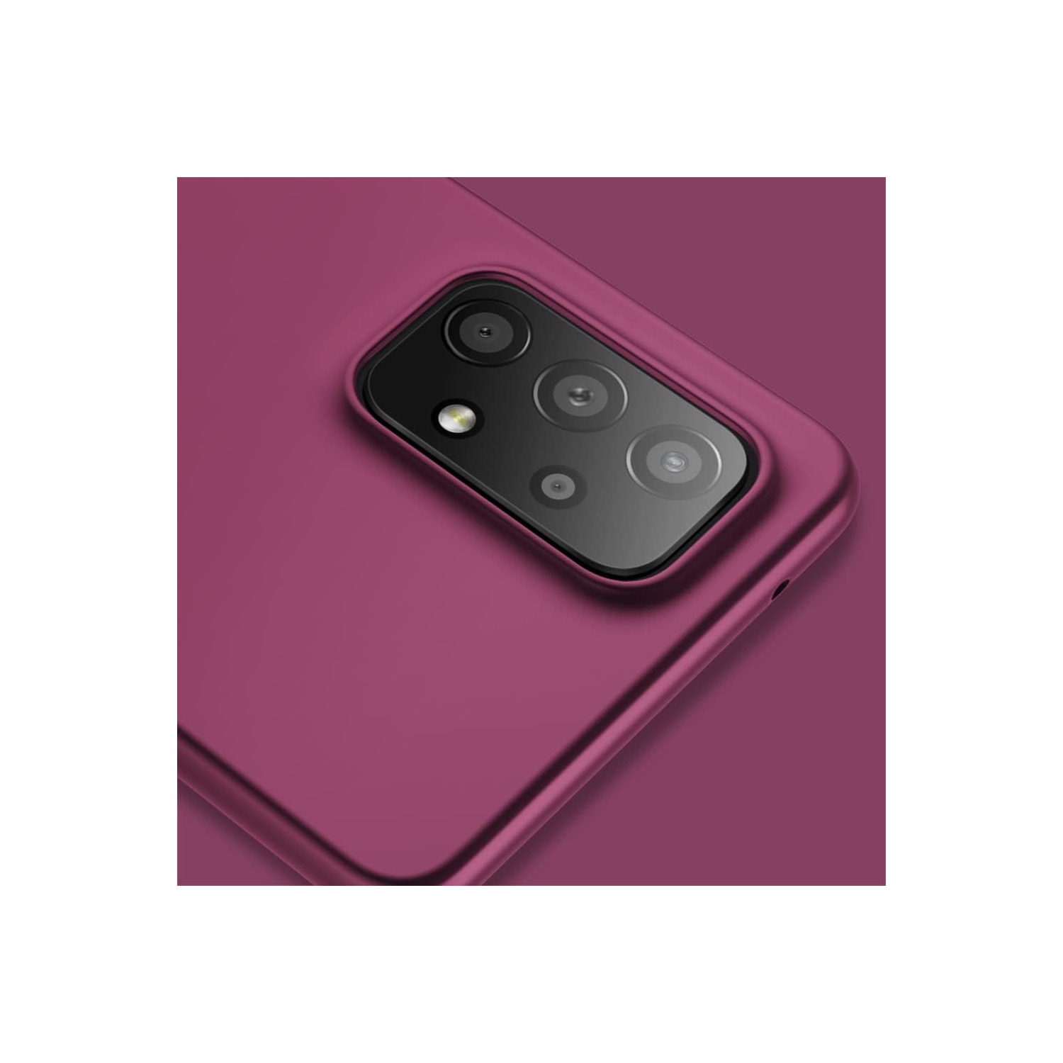 Étui mince pour Galaxy A53 5G de Samsung [série Guardian] Étui souple en TPUR ultramince A53 5G lumière arrière pour étui de téléphone