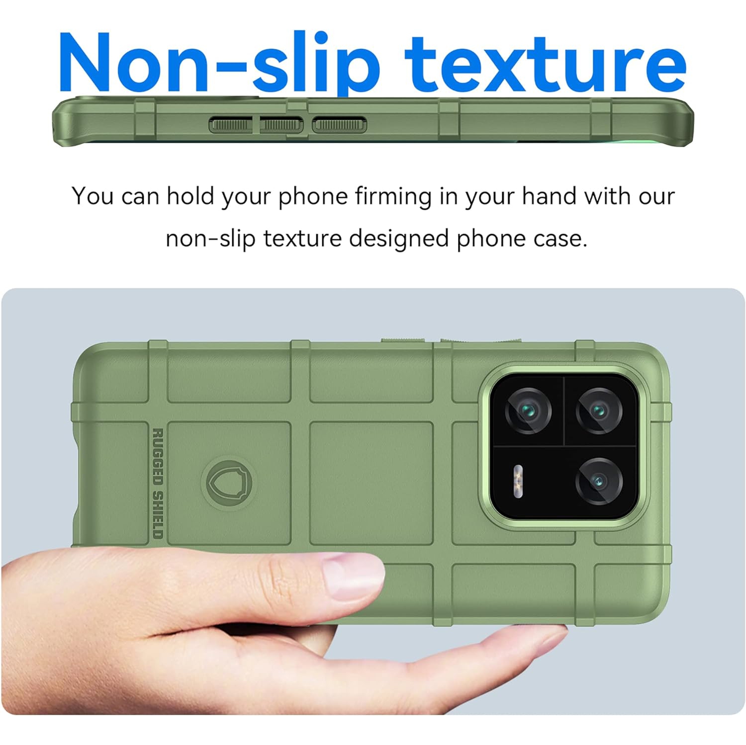 for Xiaomi 13 Pro Case, Heavy Duty Shockproof Slim Protection Phone Case Support Wireless Charging Cover