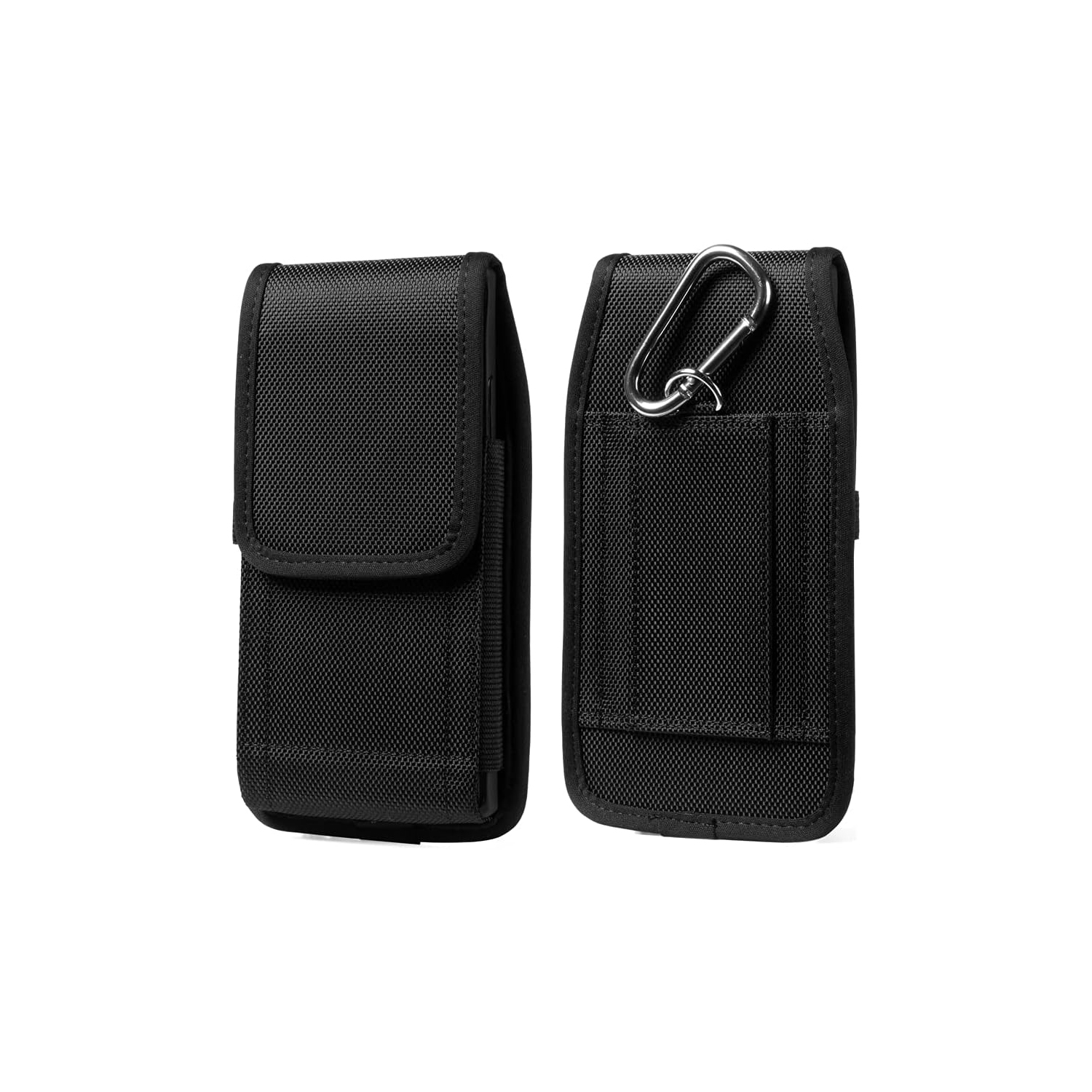 Nylon Cell Phone Holster Pouch Belt Case Holder for Samsung Galaxy S23 Plus S22+ S21 FE S20 FE S10 Plus A53 A52 5G A33