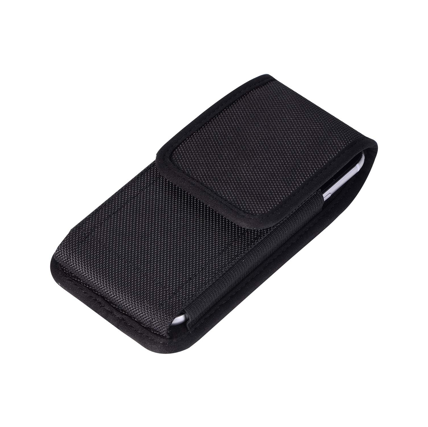 Nylon Cell Phone Holster Pouch Belt Case Holder for Samsung Galaxy S23 Plus S22+ S21 FE S20 FE S10 Plus A53 A52 5G A33