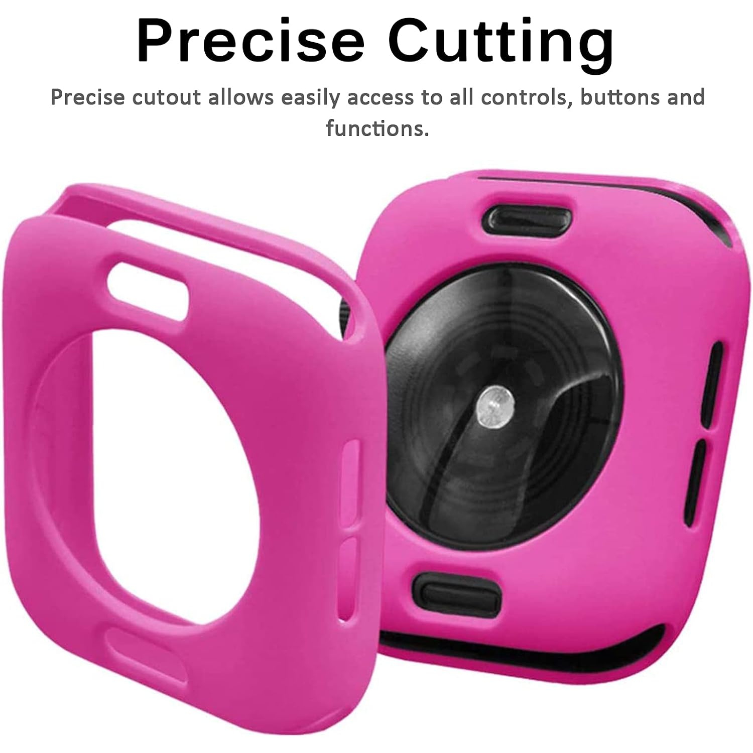 Compatible avec l'étui pour Apple Watch Series 4 5 6 SE2 se 40&nbsp;mm, étui protecteur en TPUR flexible et durable pour Apple