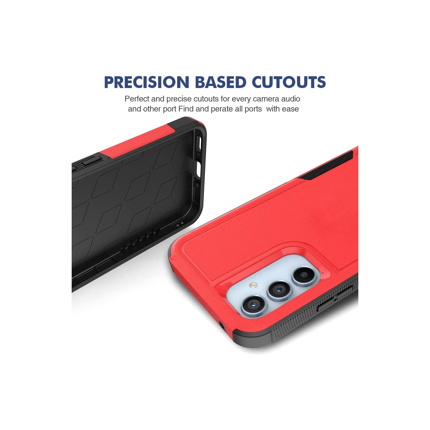 Étui pour Galaxy A54 et 2 de Samsung protecteur d'écran en verre, étui antichoc pour femmes Galaxy A54 5G