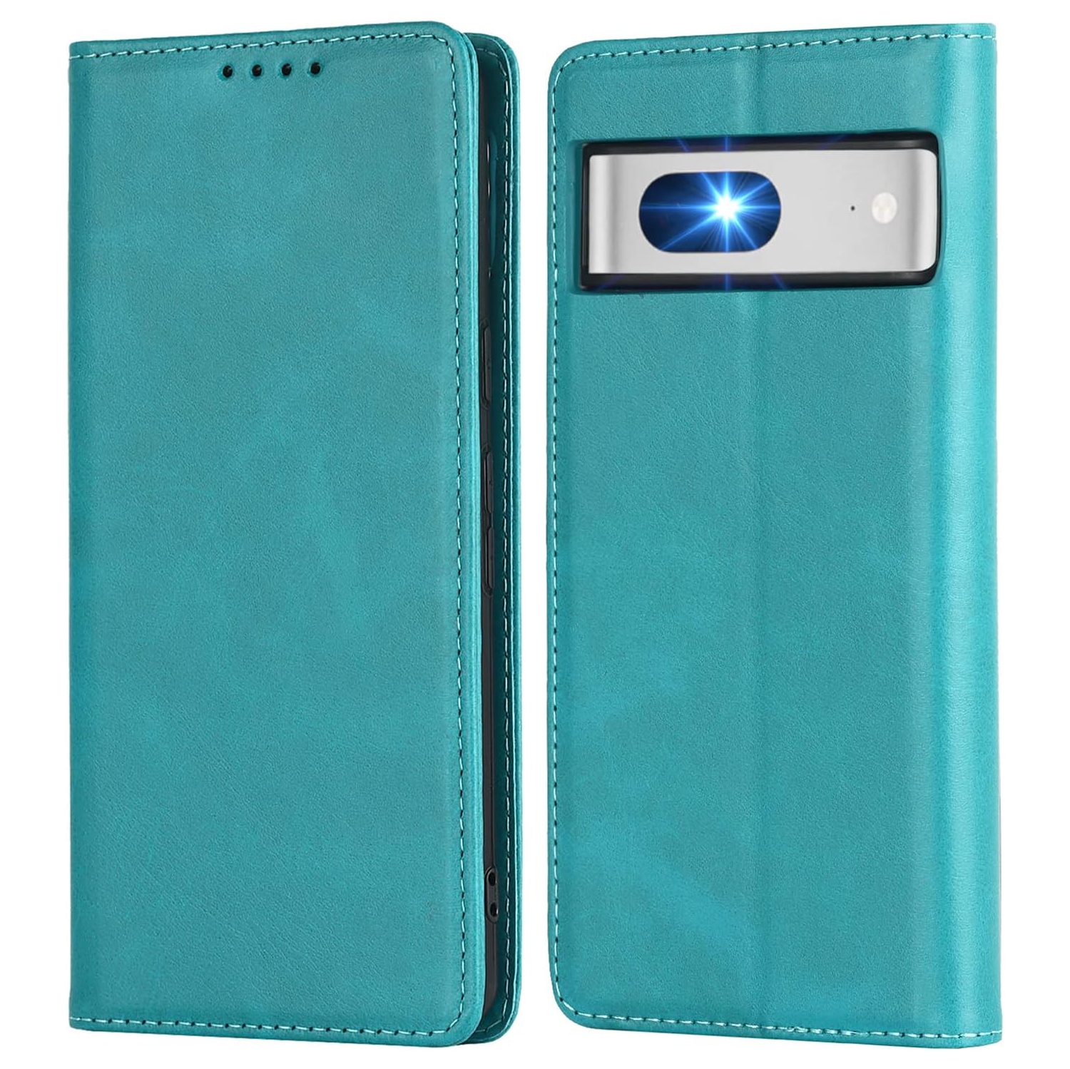 etui Google Pixel 7 case Wallet-PU Leather with Card Holder-Strong Magnetic case for Women and Men- Google Pixel