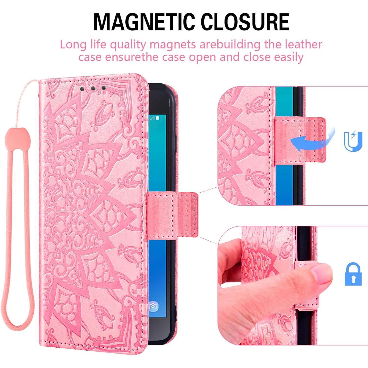 Phone Case for Samsung Galaxy J2 Pure J2 Core 2018 2020 J 2 Dash 2J Shine 2019 Wallet Cover with Screen