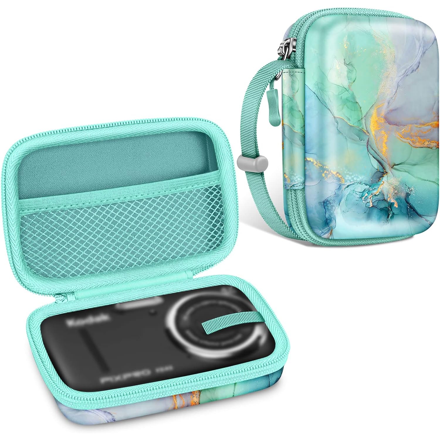 Digital Camera Case Compatible with AbergBest 21 Mega Pixels 2.7" LCD Rechargeable HD/Kodak Pixpro/Canon