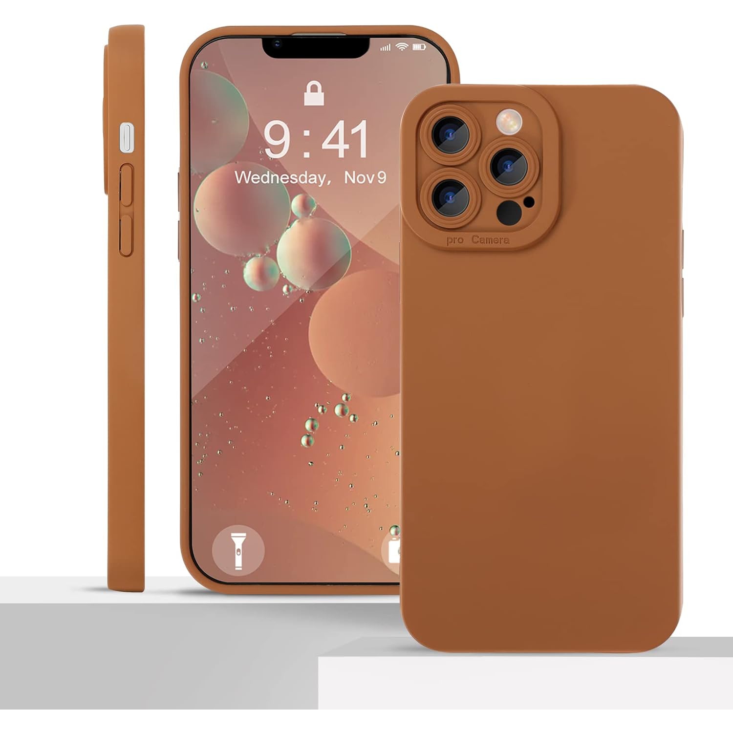 Conçu pour l'étui antichoc en caoutchouc gel 13 Pro d'iPhone pour 13 Pro d'Apple seulement, antichoc