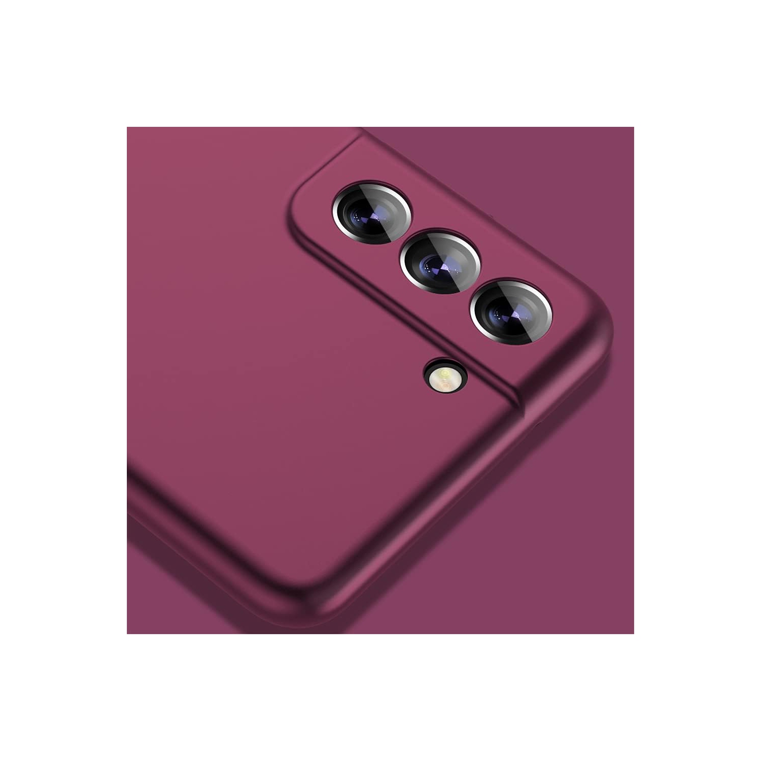 Samsung Galaxy S21 FE Case 5G Slim Fit Ultra-Thin Soft TPU S21 FE Phone Cover [Guardian Series] Matte Finish