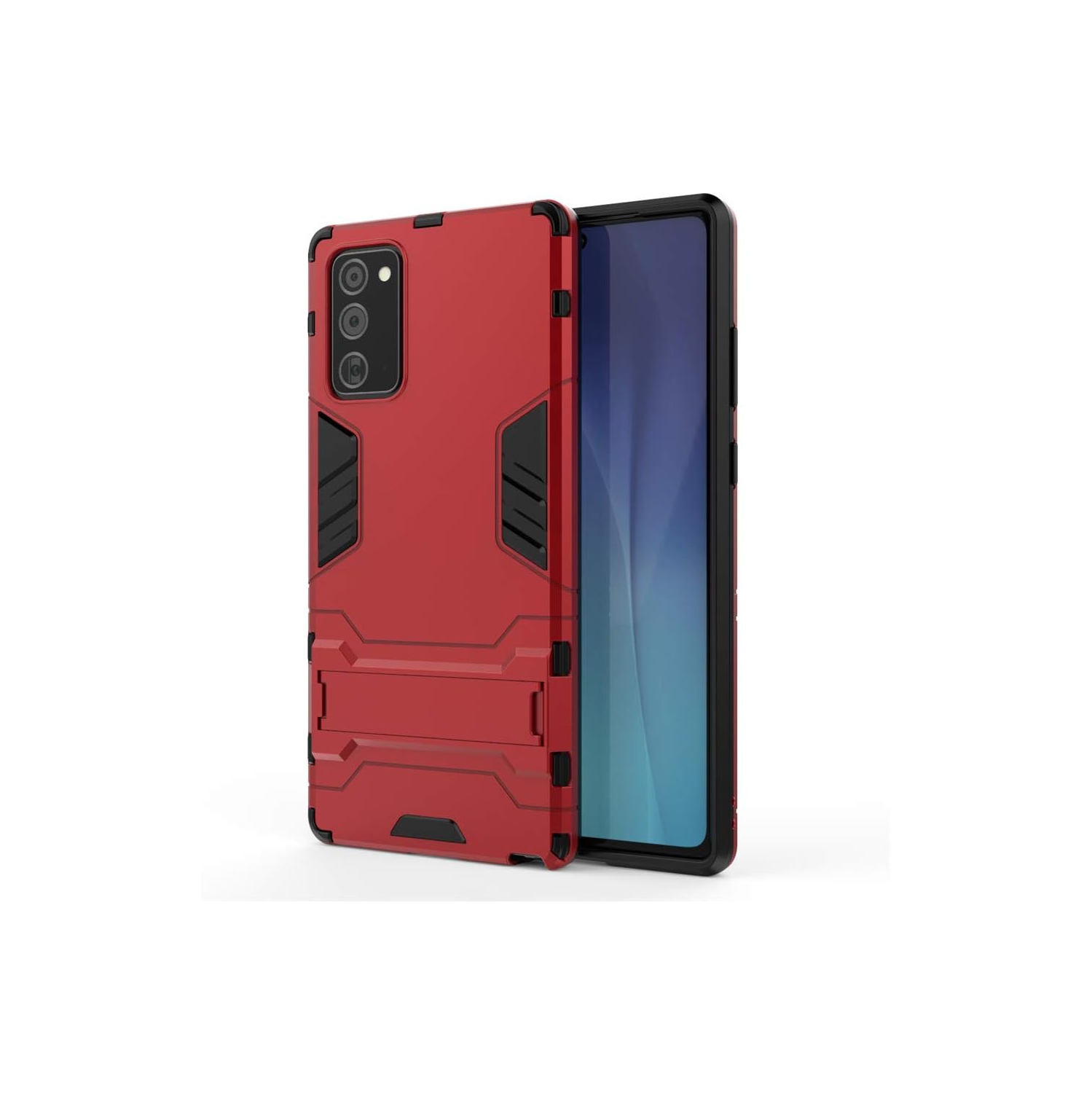 Étui antichoc 2-en-1 avec béquille hybride double pour Galaxy Note 20 4G/Galaxy Note20 5G de Samsung