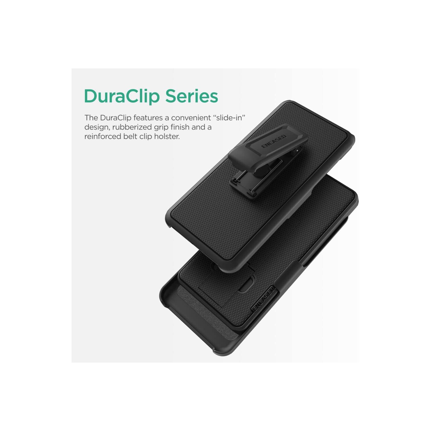 Belt Clip Holster for Moto G Stylus 5G 2022 Case with Kickstand Black