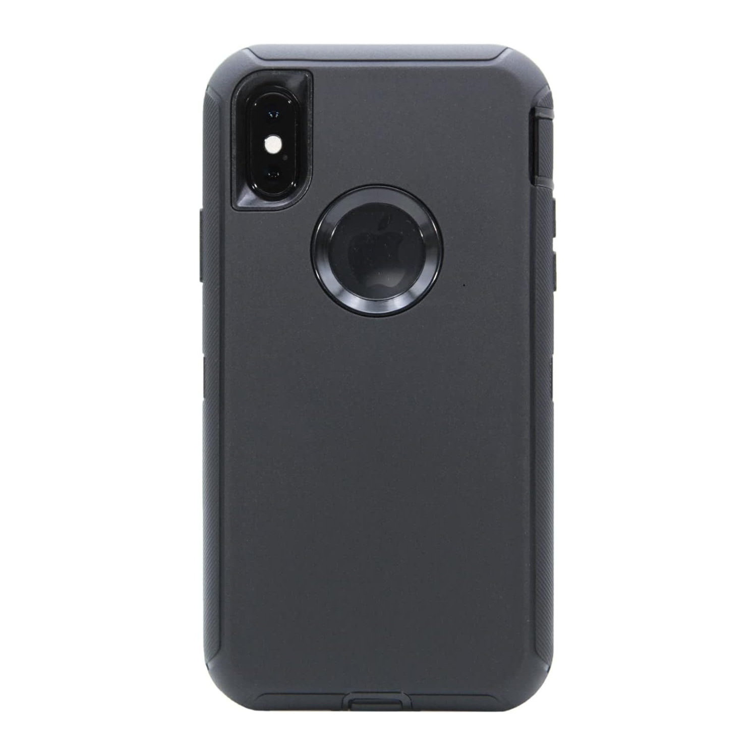 Étui robuste pour iPhone XS/iPhone X/iPhone 10, protection intégrale contre les chutes de qualité militaire